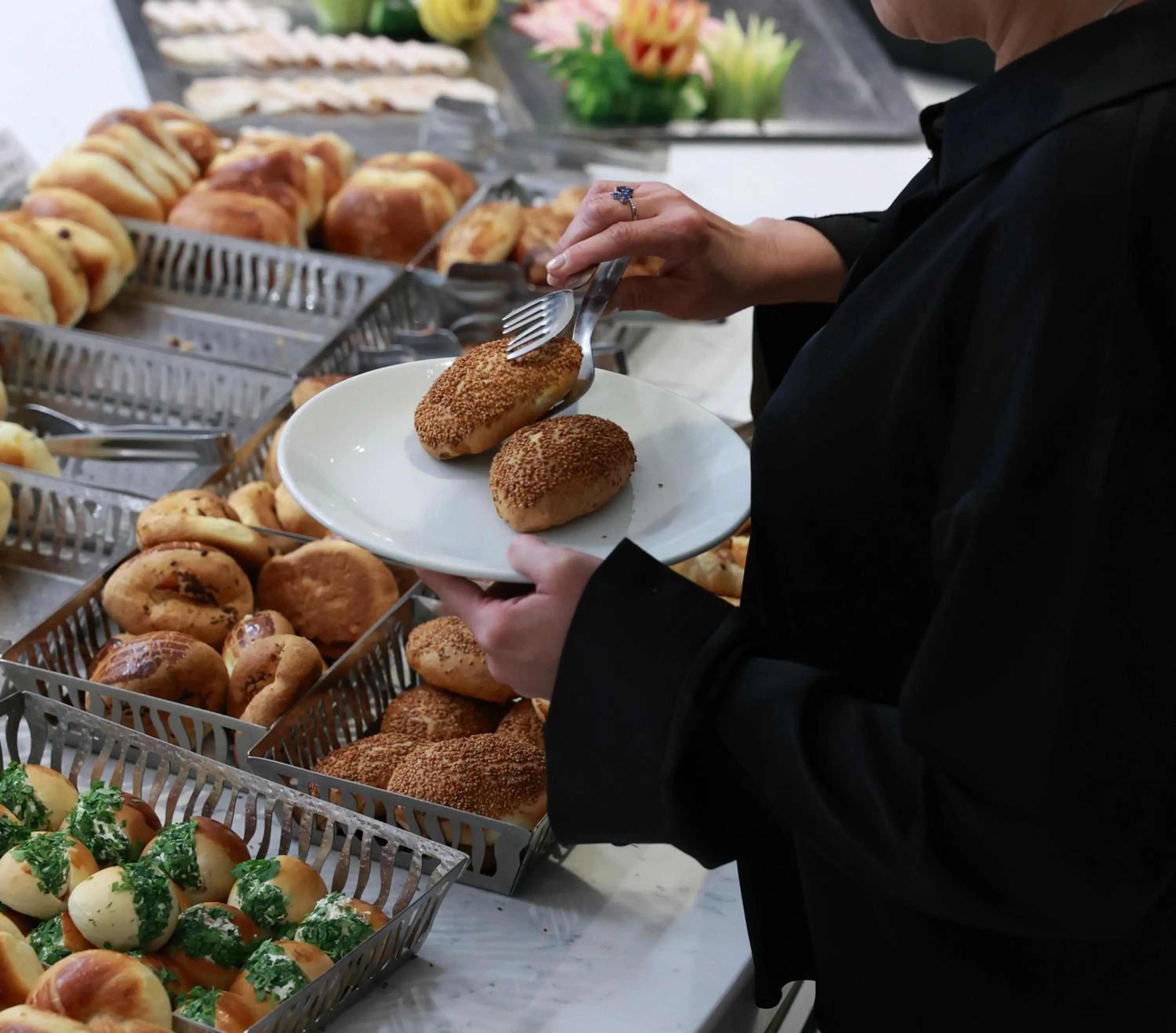 Buffet breakfast in Nova Plaza Crystal Hotel & Spa