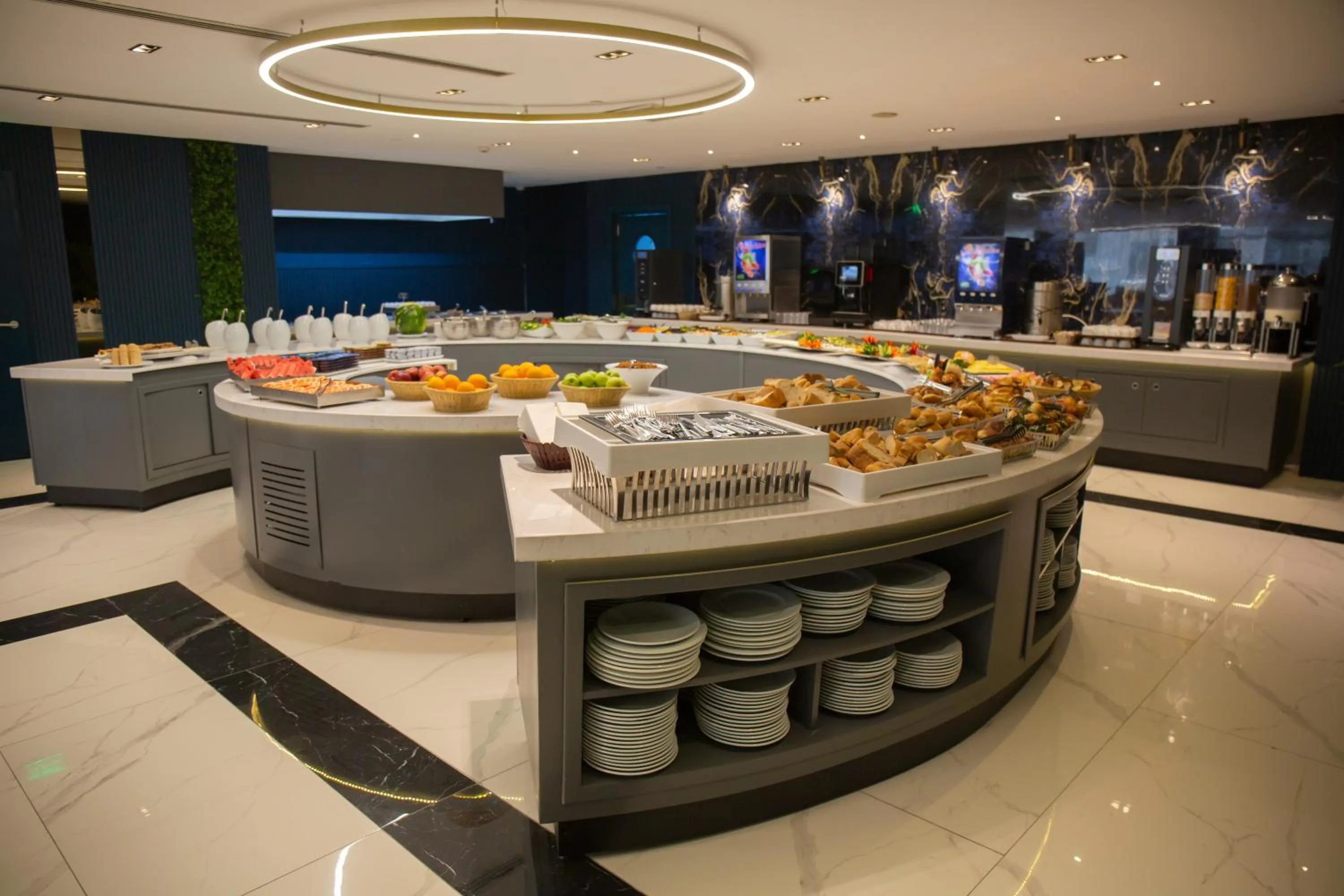 Buffet breakfast in Nova Plaza Crystal Hotel & Spa