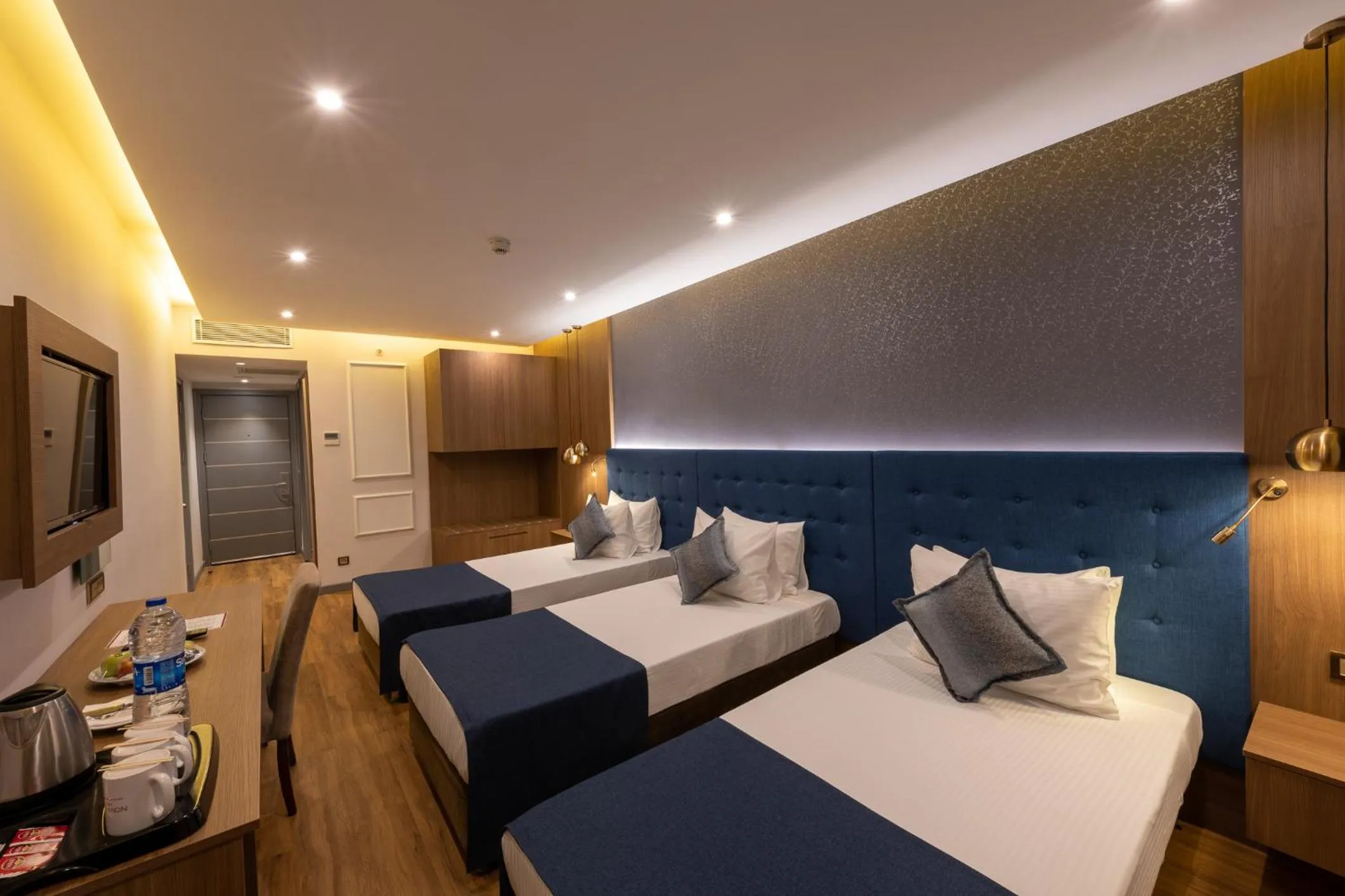 Bed in Nova Plaza Crystal Hotel & Spa