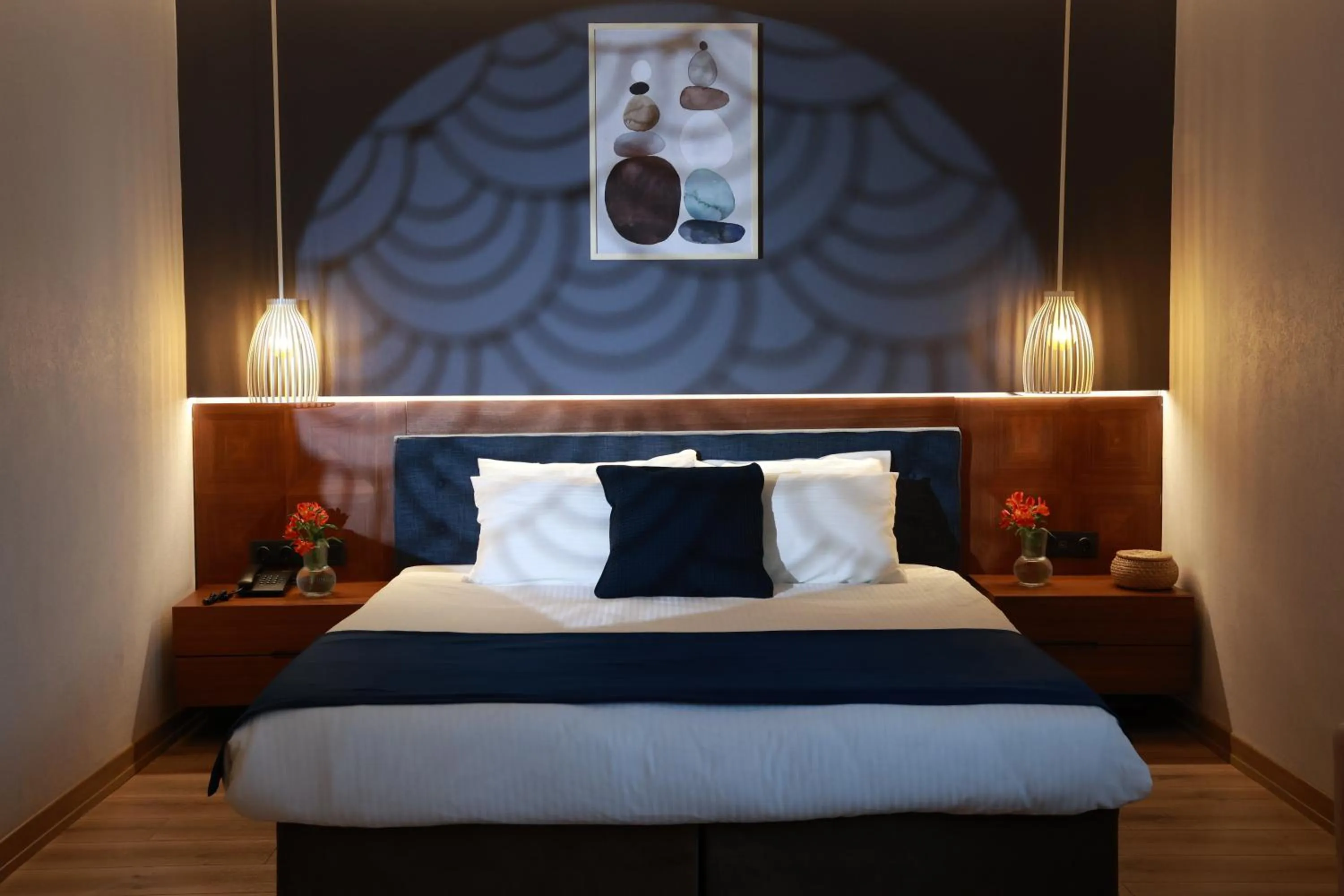 Bed in Nova Plaza Crystal Hotel & Spa