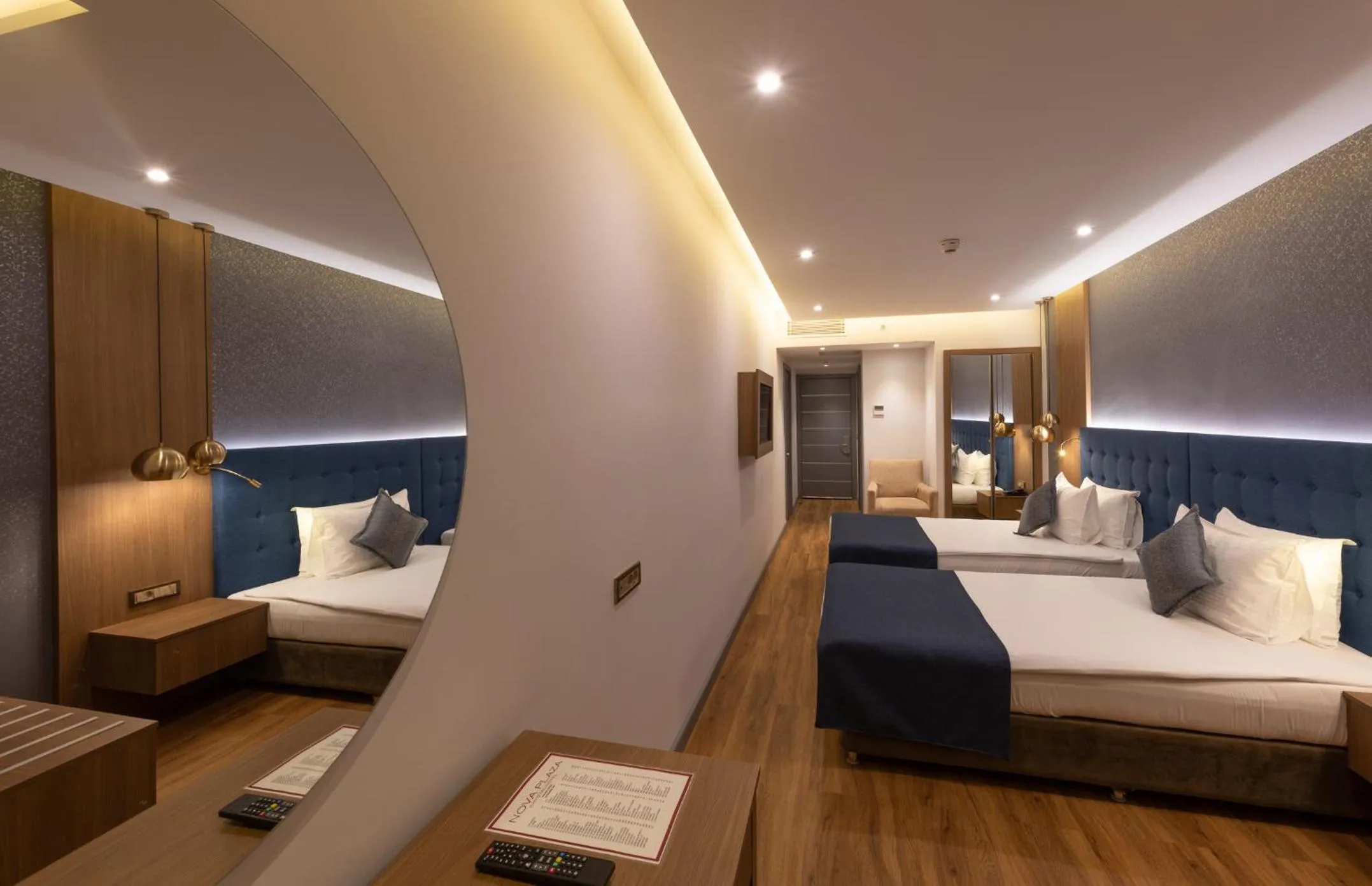 Bed in Nova Plaza Crystal Hotel & Spa