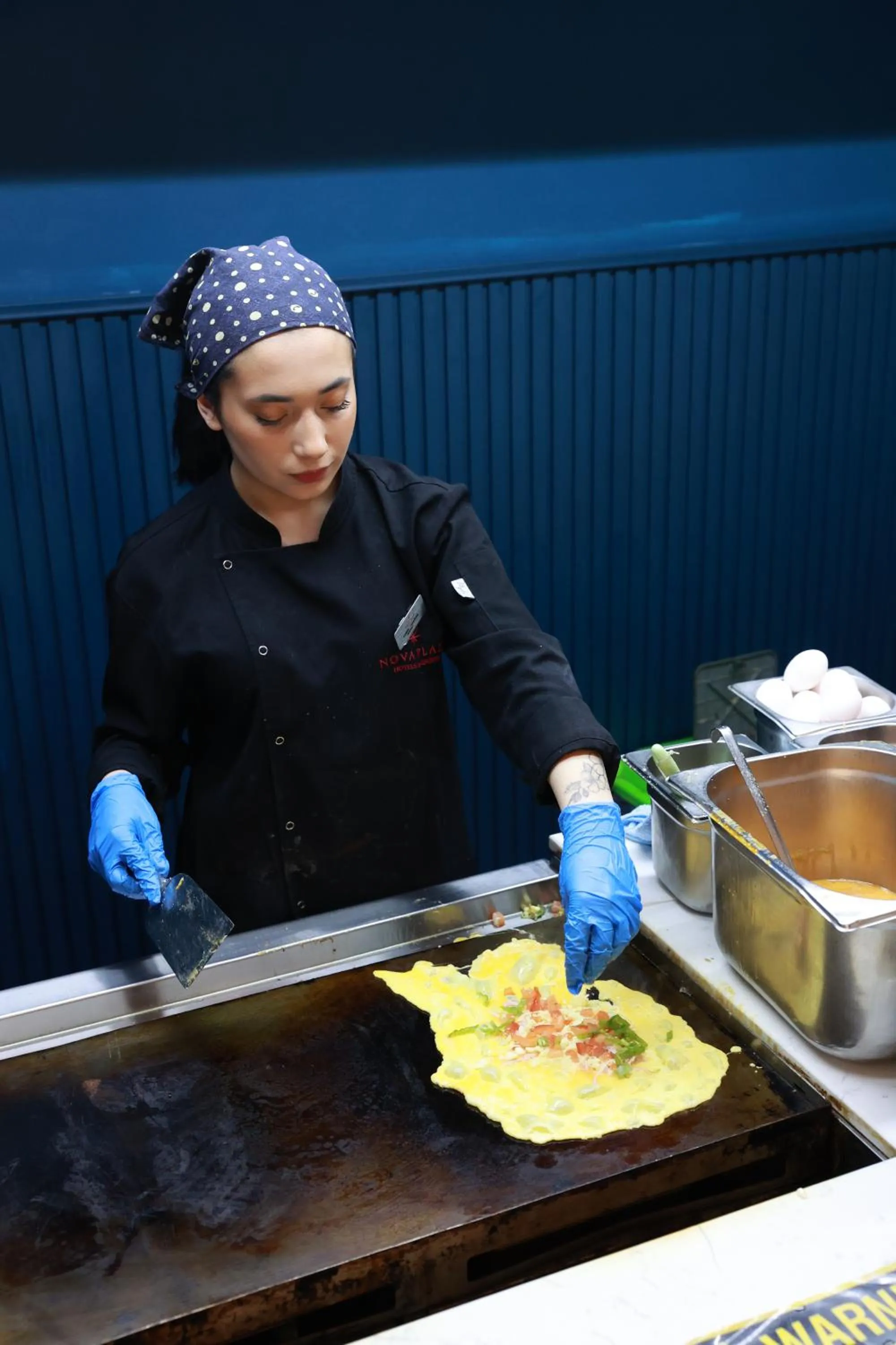 Buffet breakfast in Nova Plaza Crystal Hotel & Spa