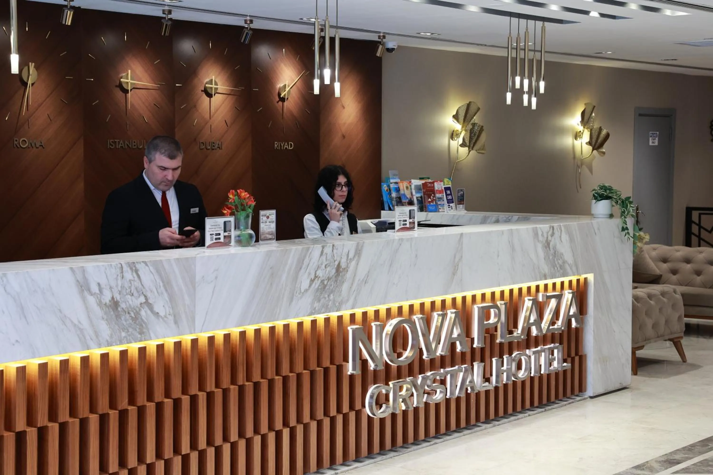 Lobby or reception in Nova Plaza Crystal Hotel & Spa