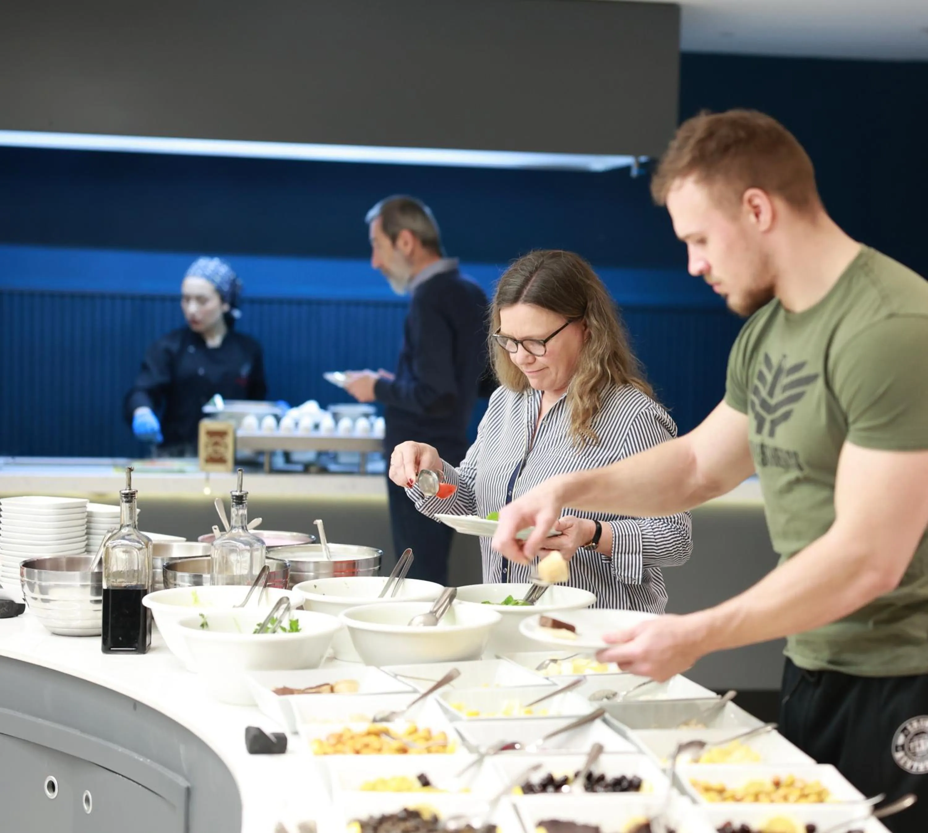 Buffet breakfast in Nova Plaza Crystal Hotel & Spa