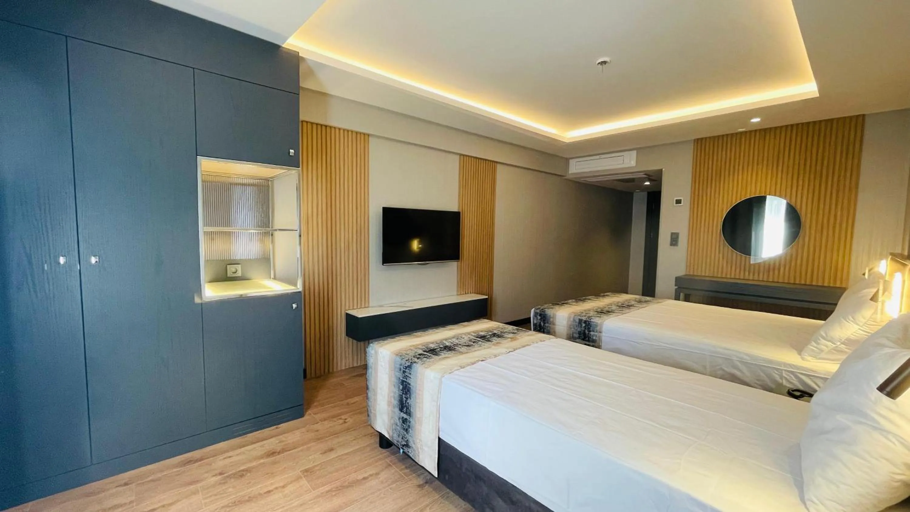 Bed in Osmanbey Fatih Hotel