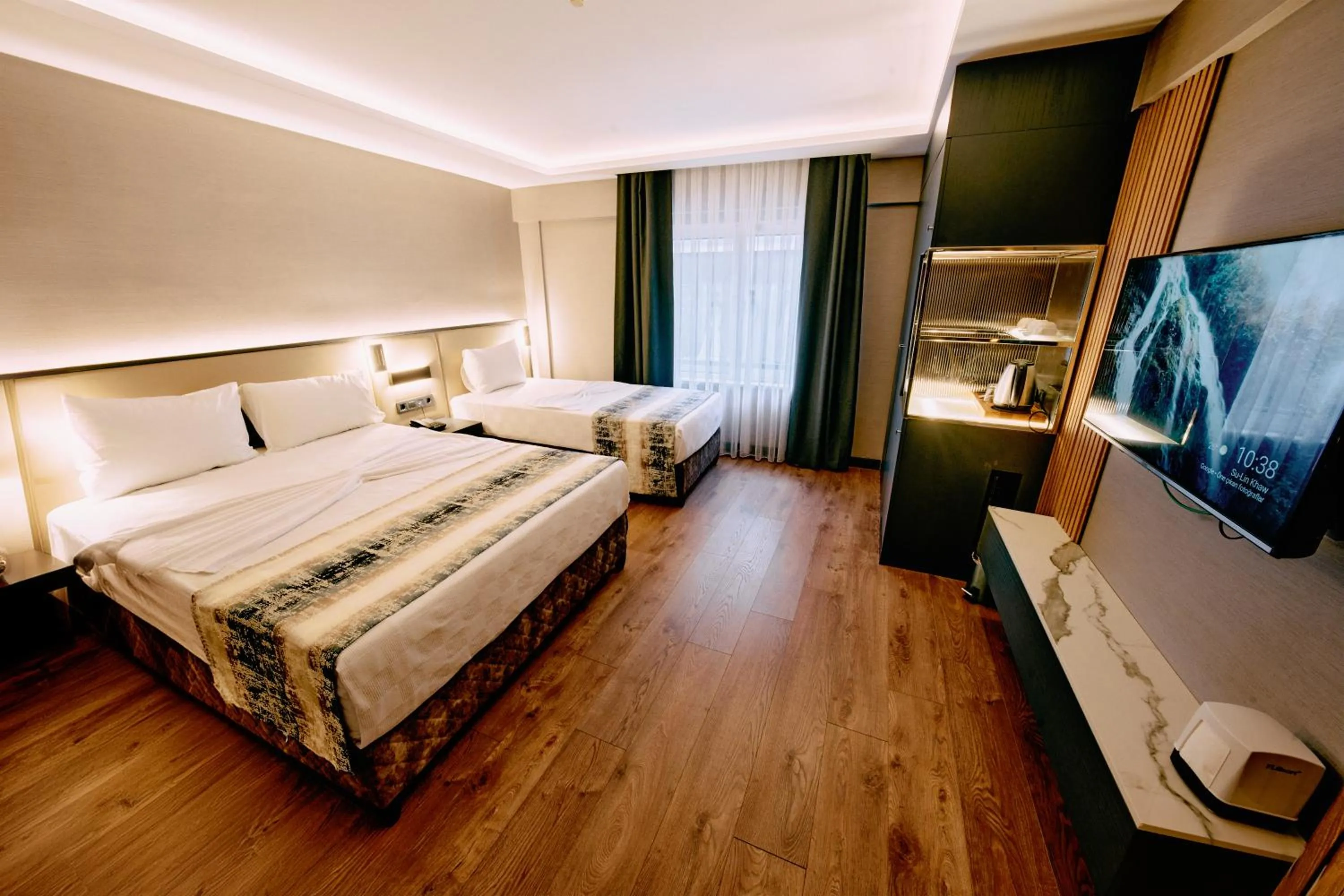 Photo of the whole room, Bed in Osmanbey Fatih Hotel