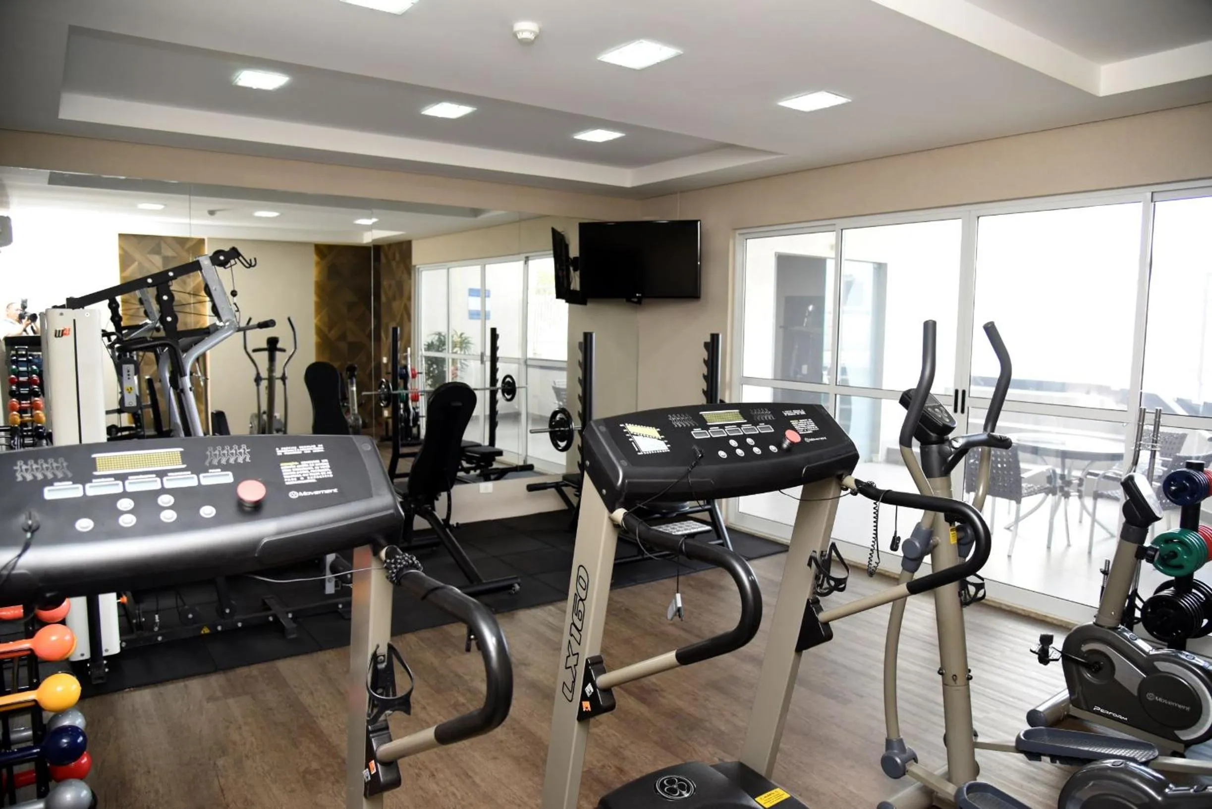 Fitness centre/facilities in Golden Blue Hotel