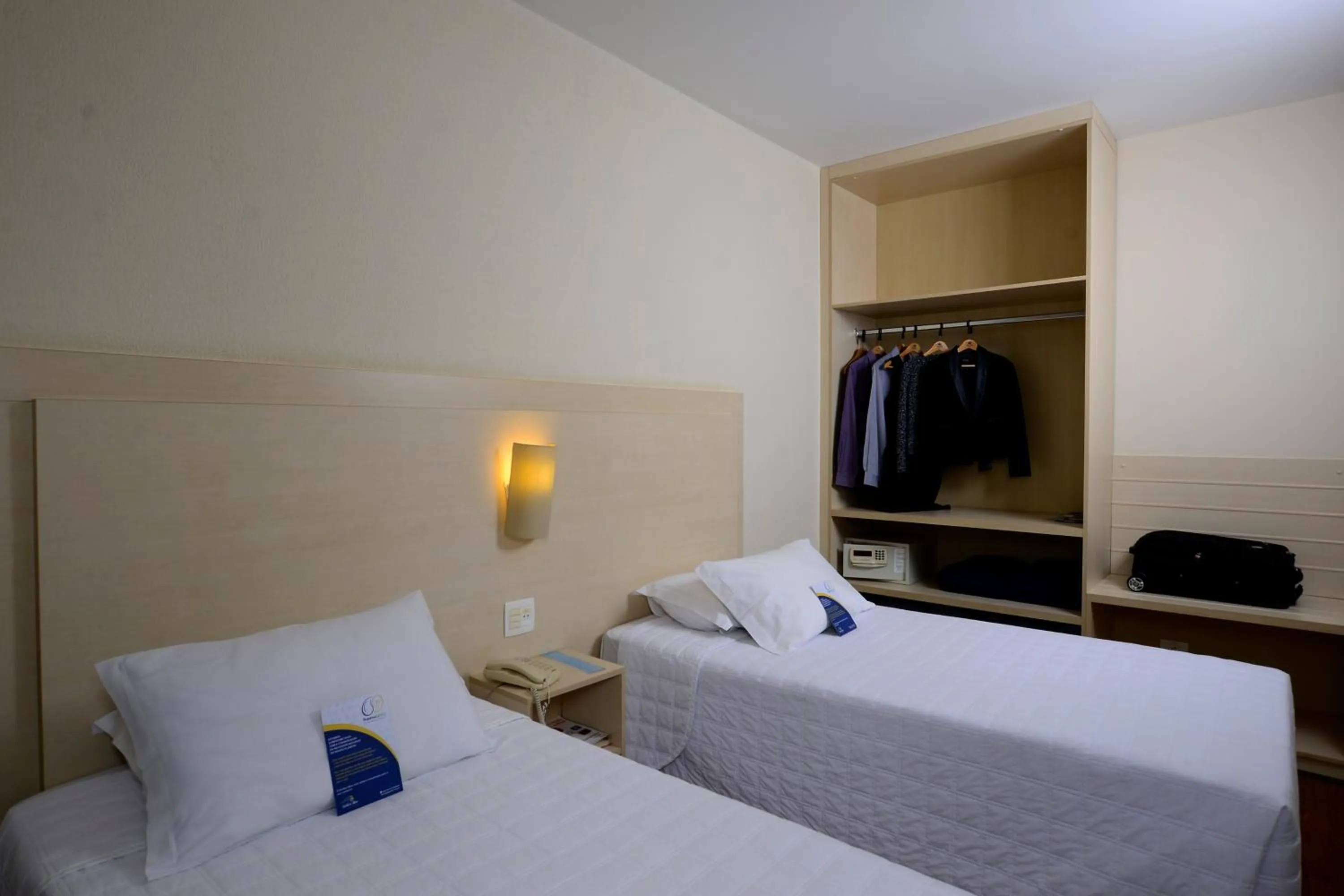 Photo of the whole room, Bed in Golden Blue Hotel