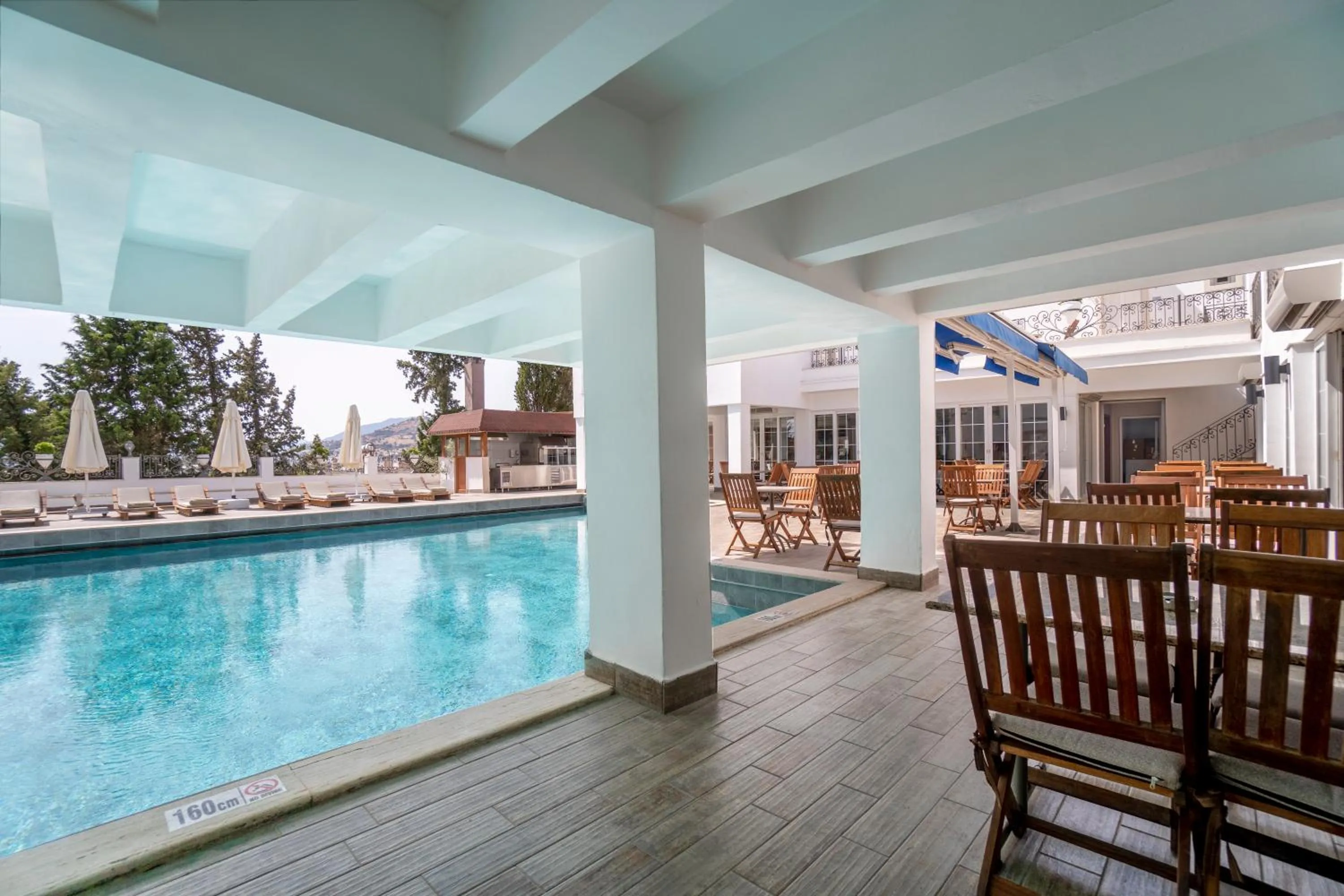 On site in Manzara Boutique Hotel - Adults Only