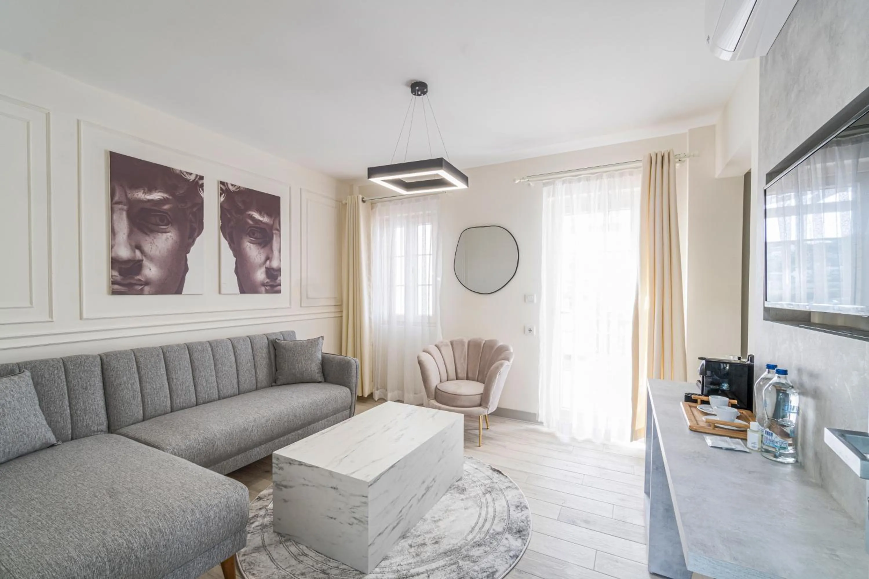 Living room in Elementa Boutique Hotel - Adults Only