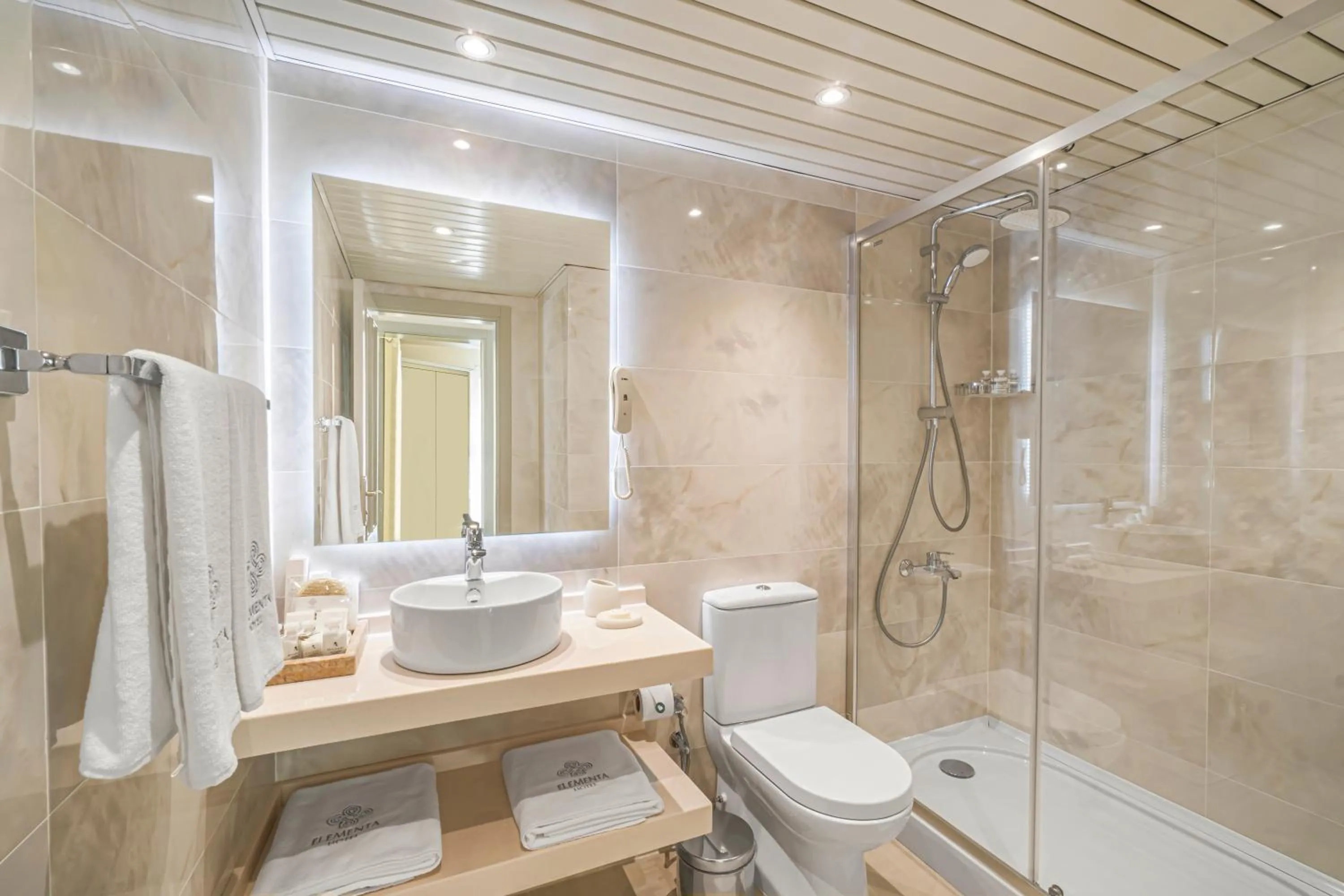 Bathroom in Elementa Boutique Hotel - Adults Only