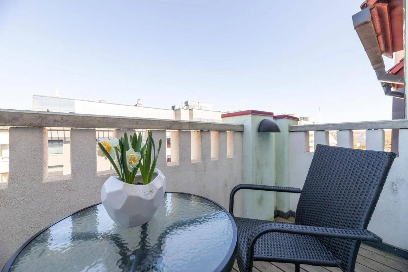 Balcony/Terrace in Bob W Tallinn City Centre - Avangard