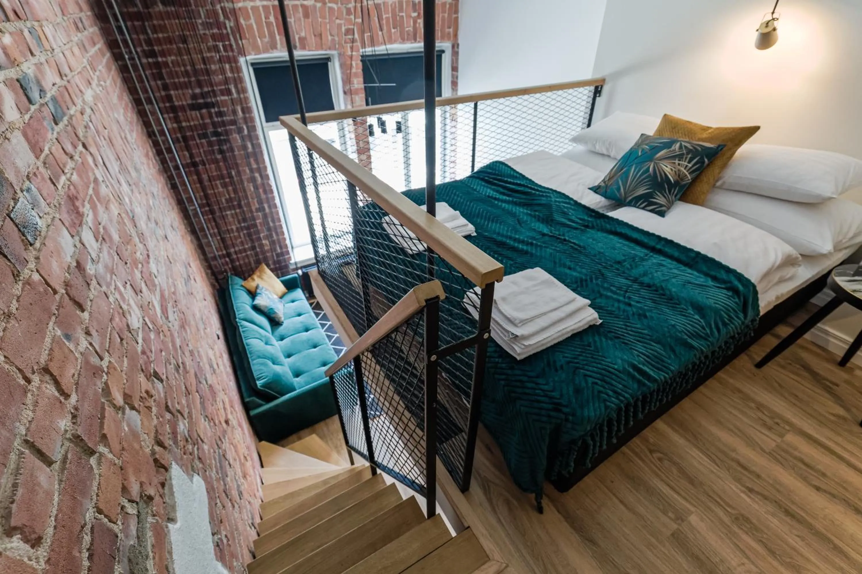 Living room, Bed in Bob W Tallinn City Centre - Avangard