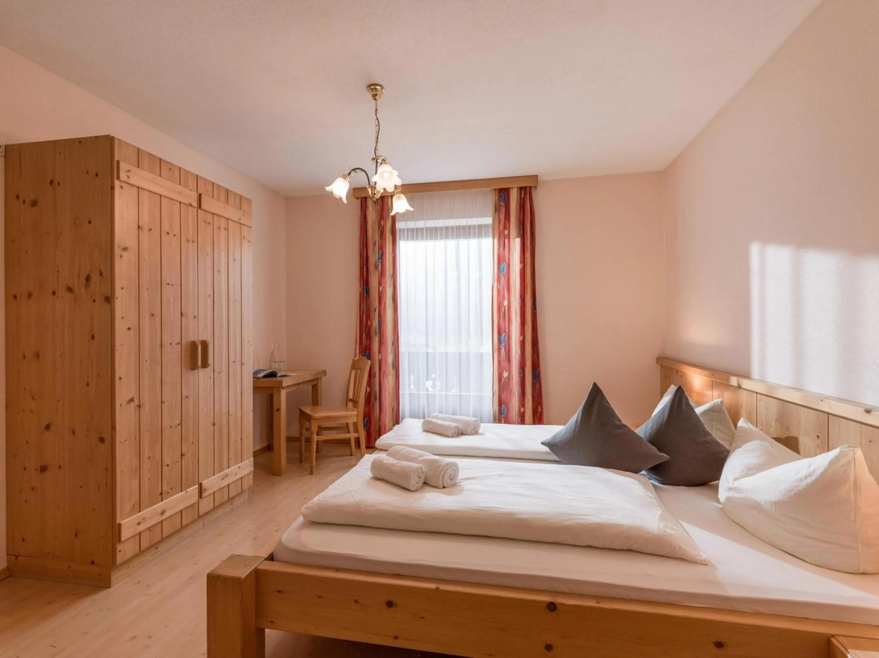 Bed in Ferienhaus Kröll