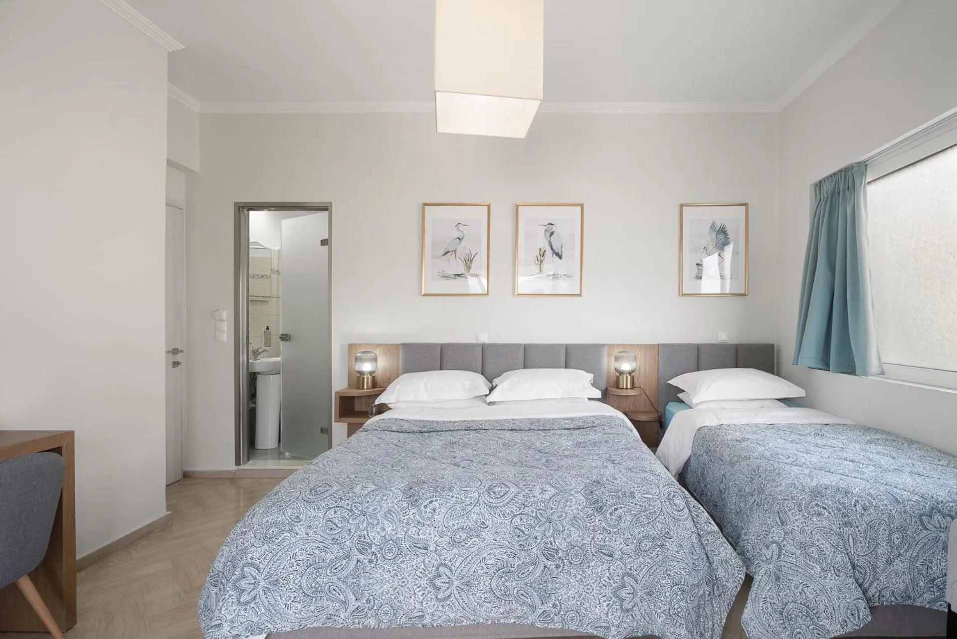 Bed in Captain's Seafront Apartments