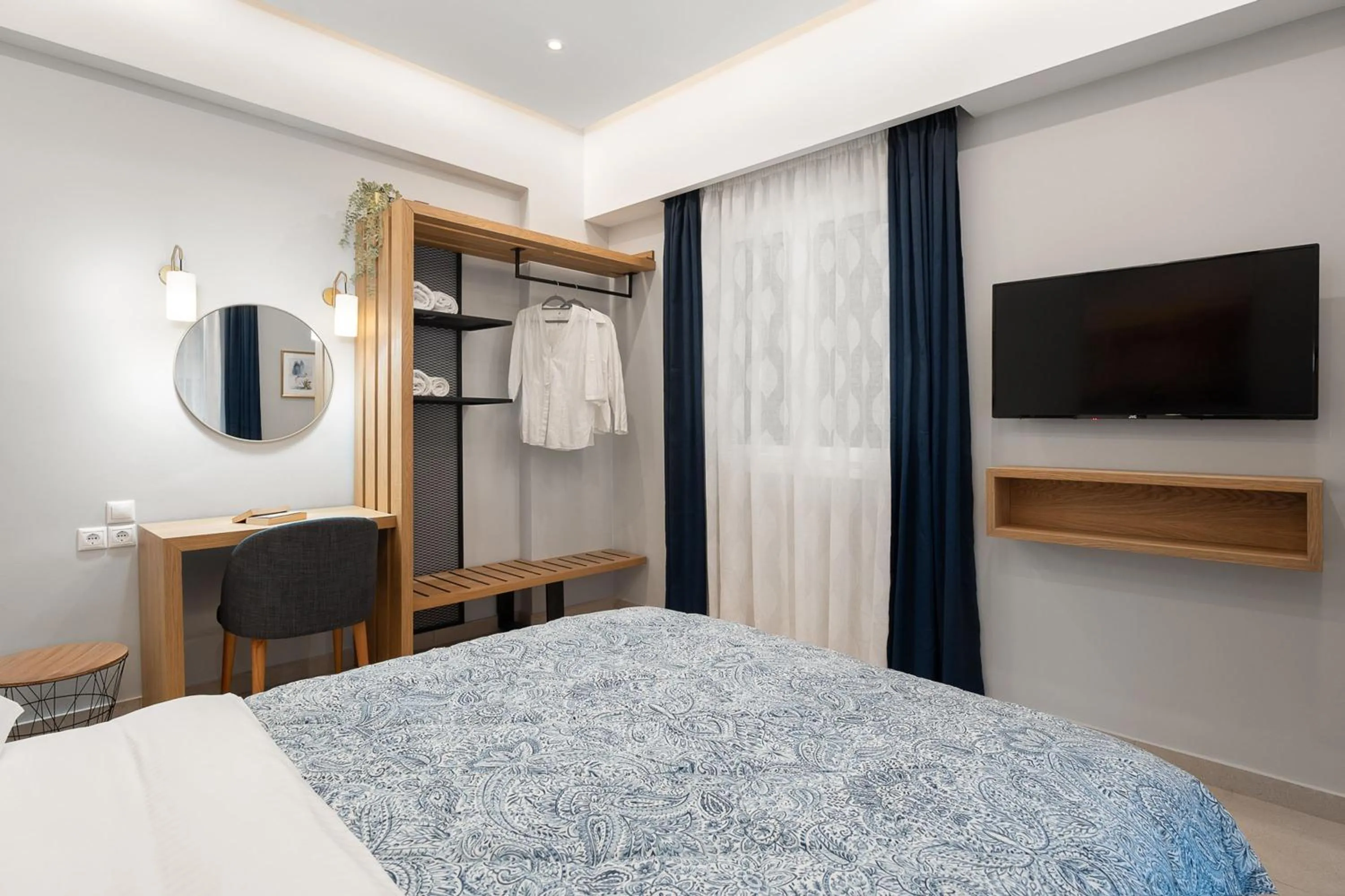 Bed in Captain's Seafront Apartments