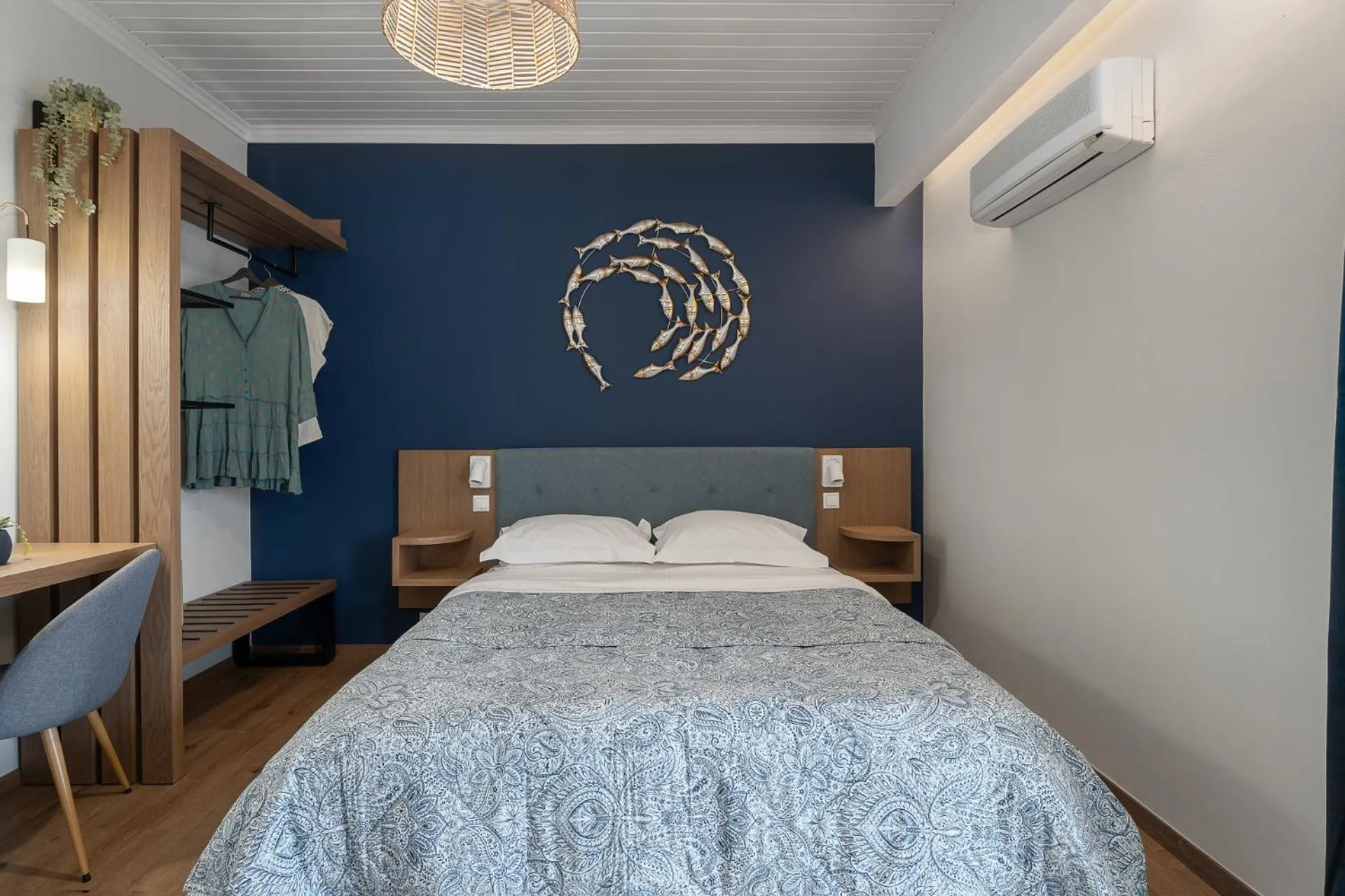 Bed in Captain's Seafront Apartments