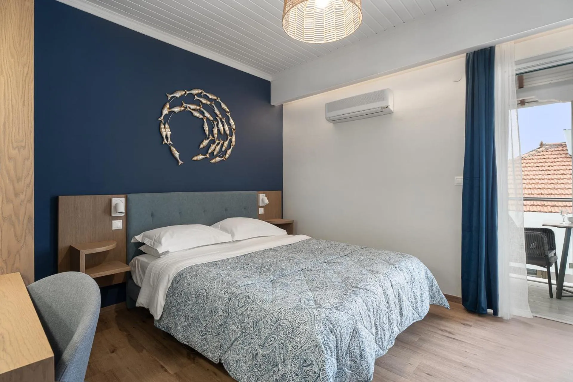 Bed in Captain's Seafront Apartments