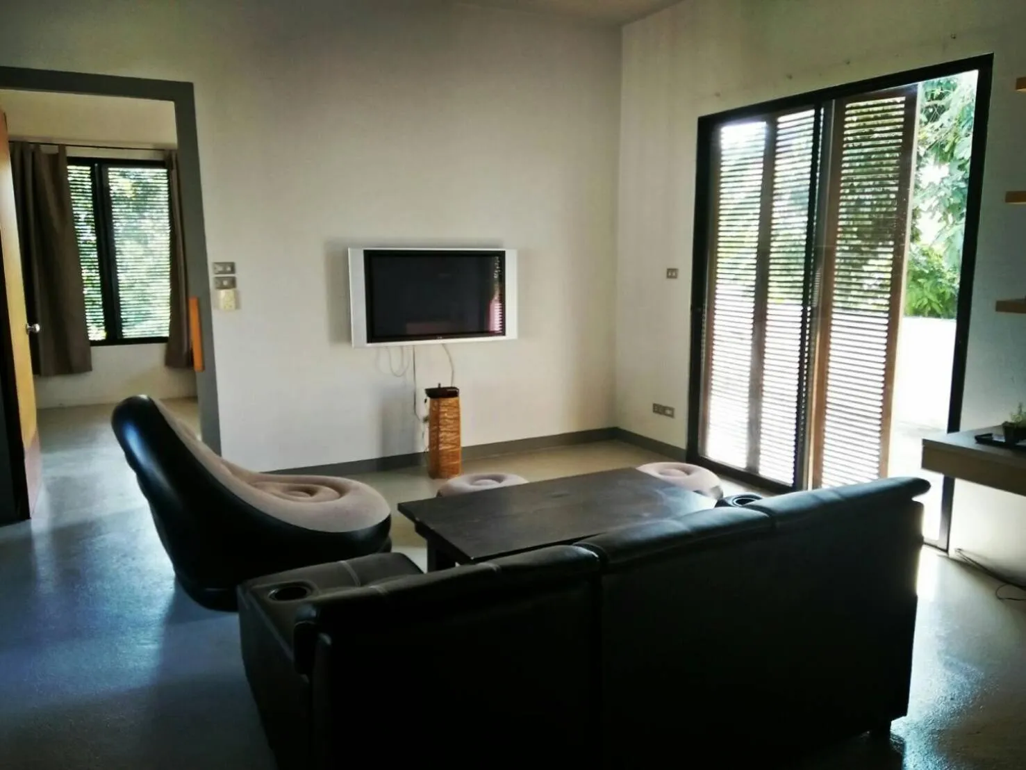 Seating area in Baba pim villa