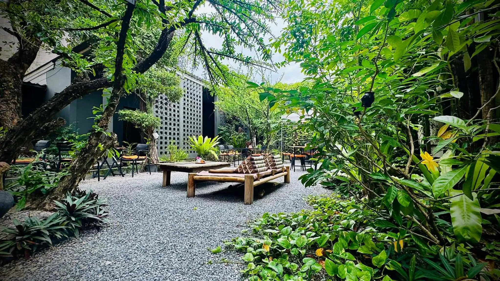 Garden in Baba pim villa