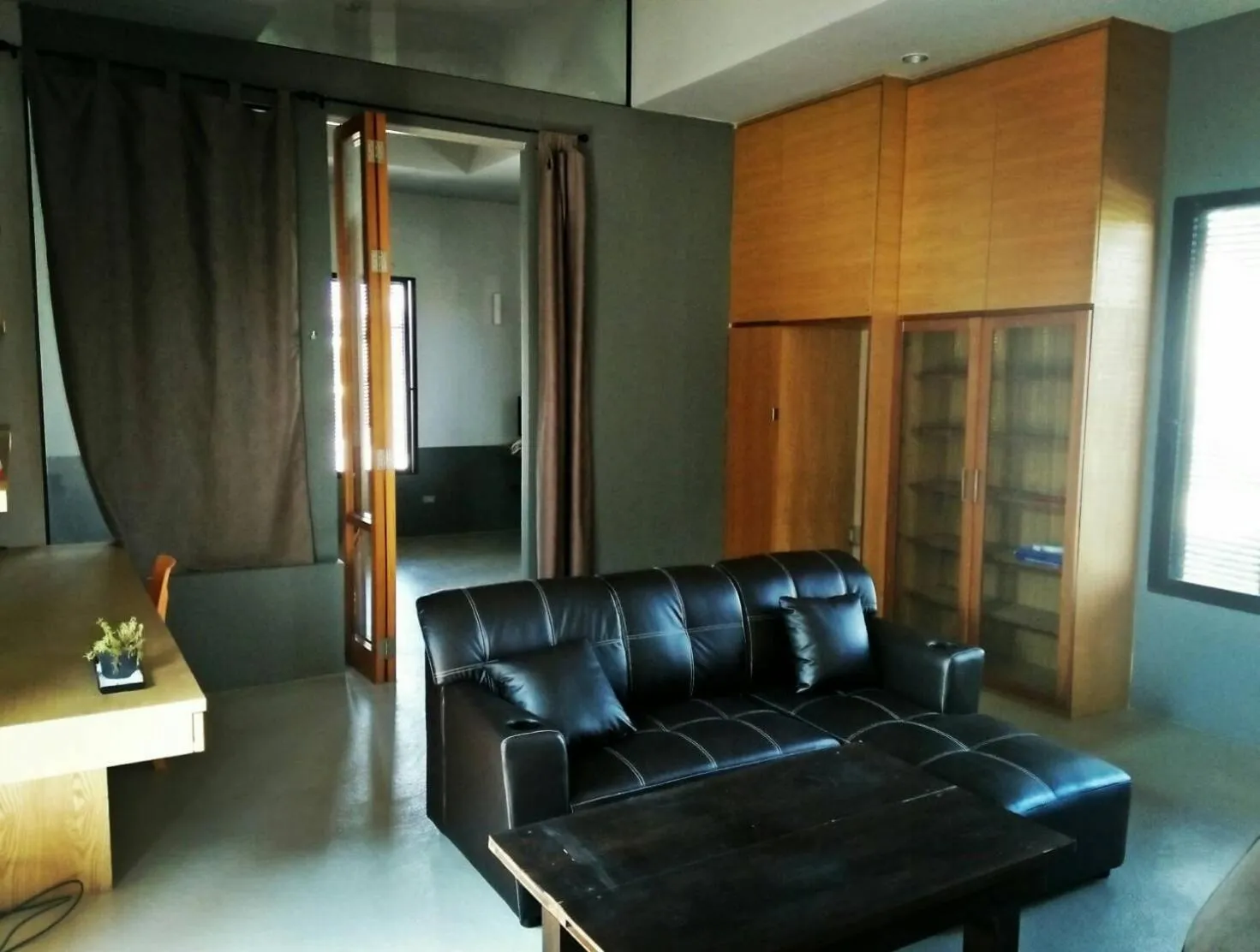 Seating area in Baba pim villa