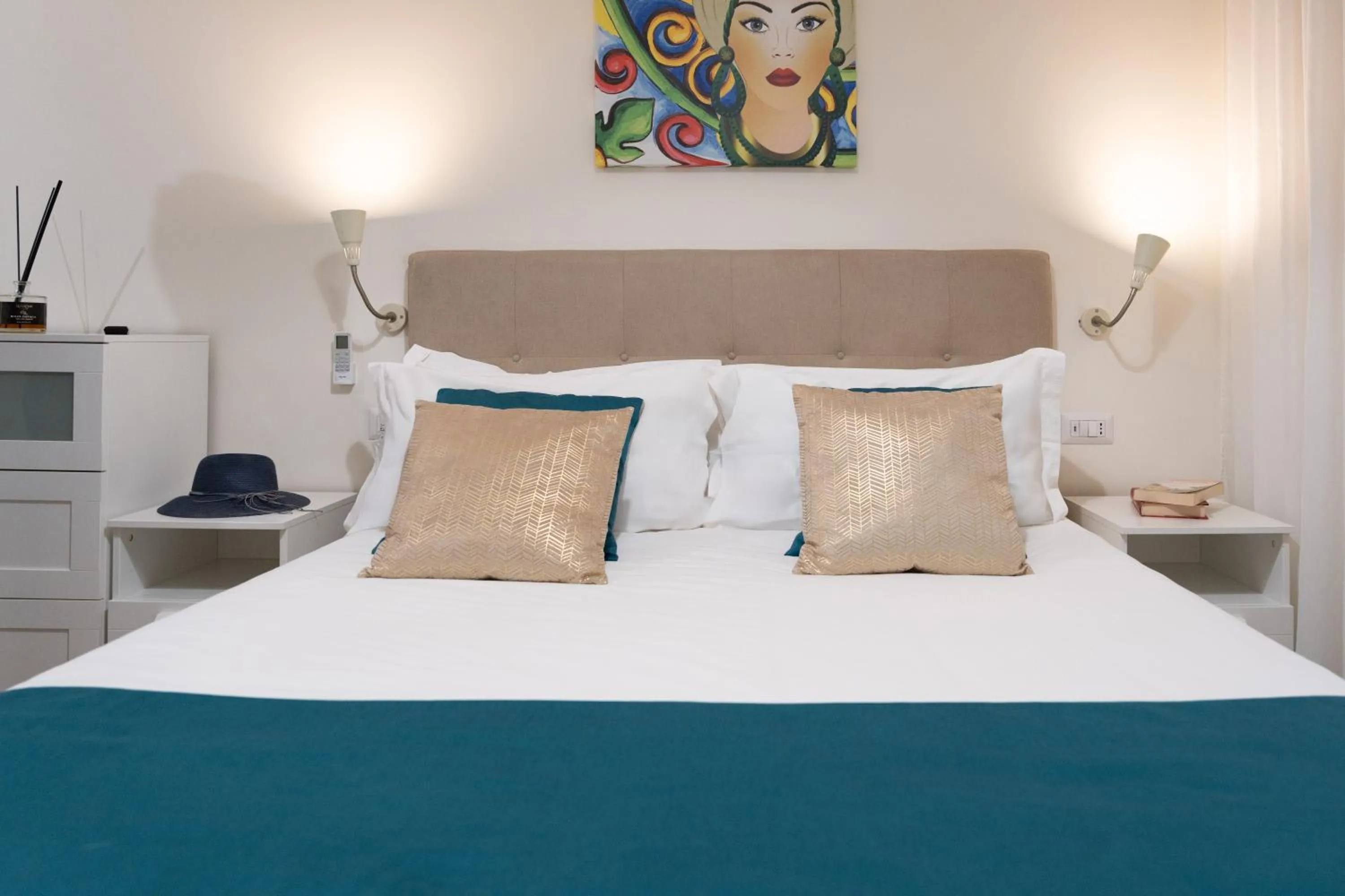 Bedroom, Bed in Nery Home Giardini Naxos