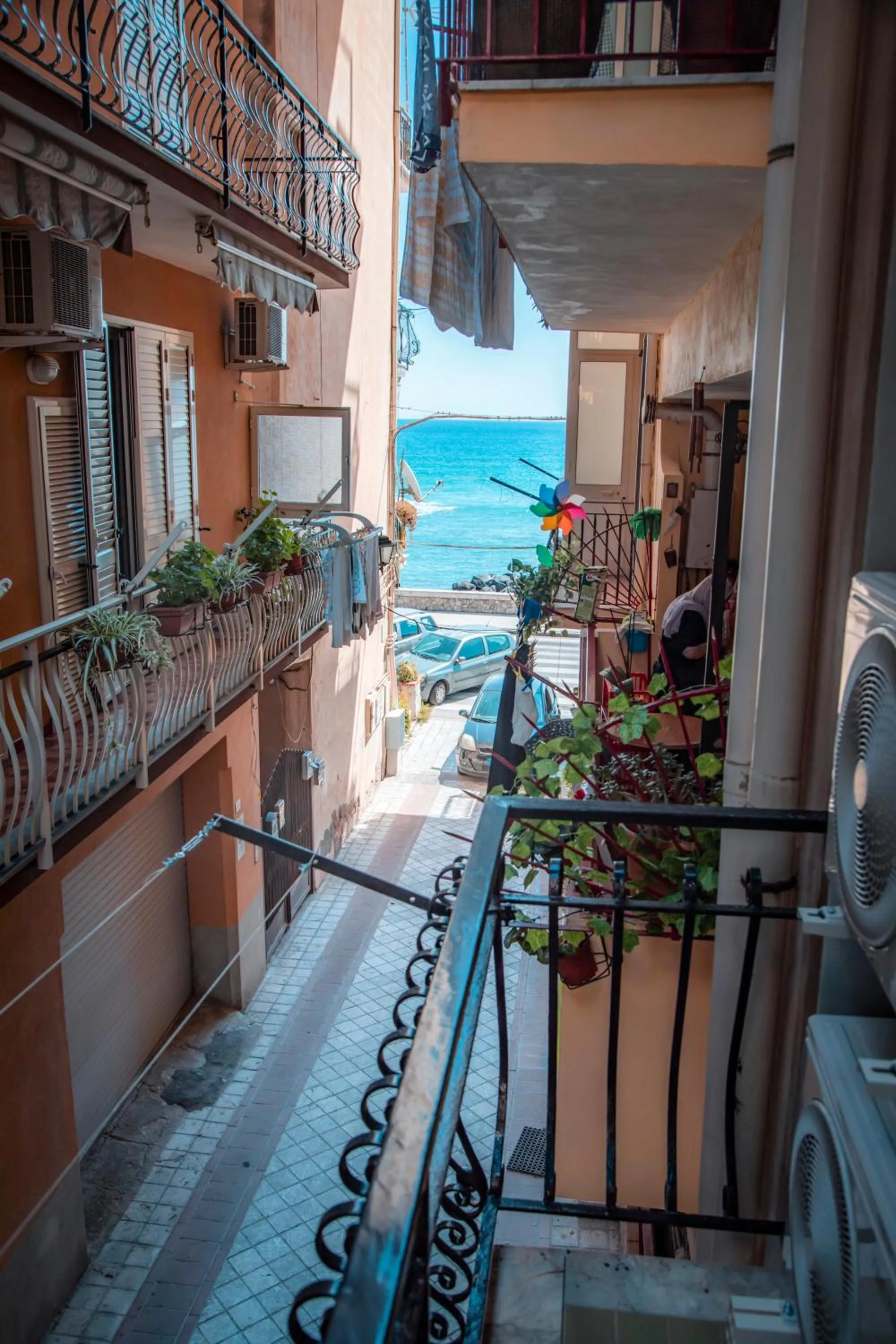 Balcony/Terrace in Khome Giardini Naxos