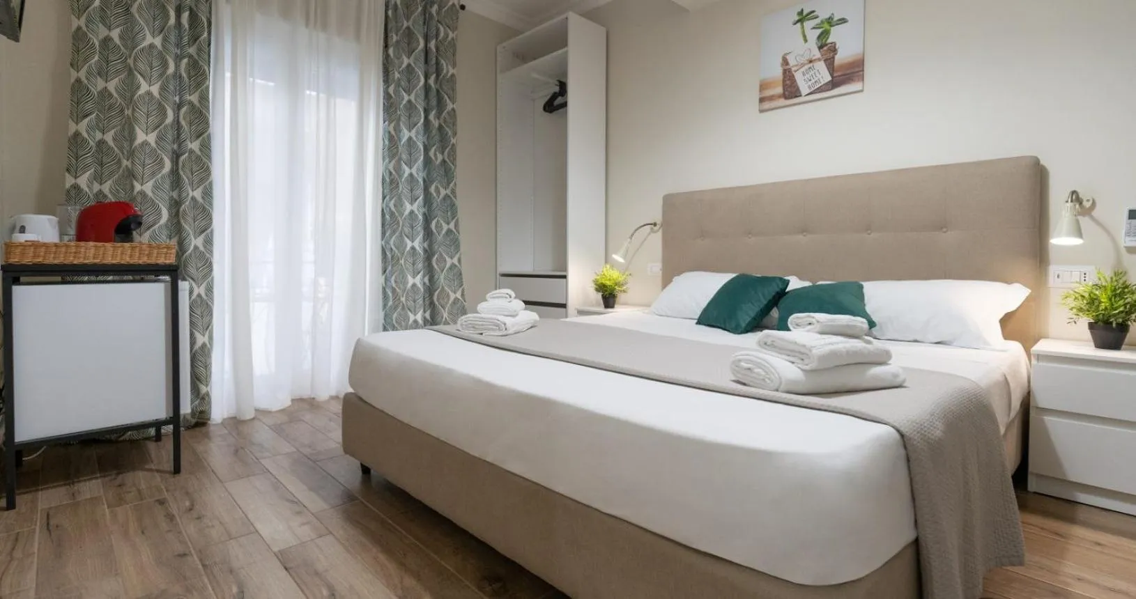 Bedroom, Bed in Khome Giardini Naxos