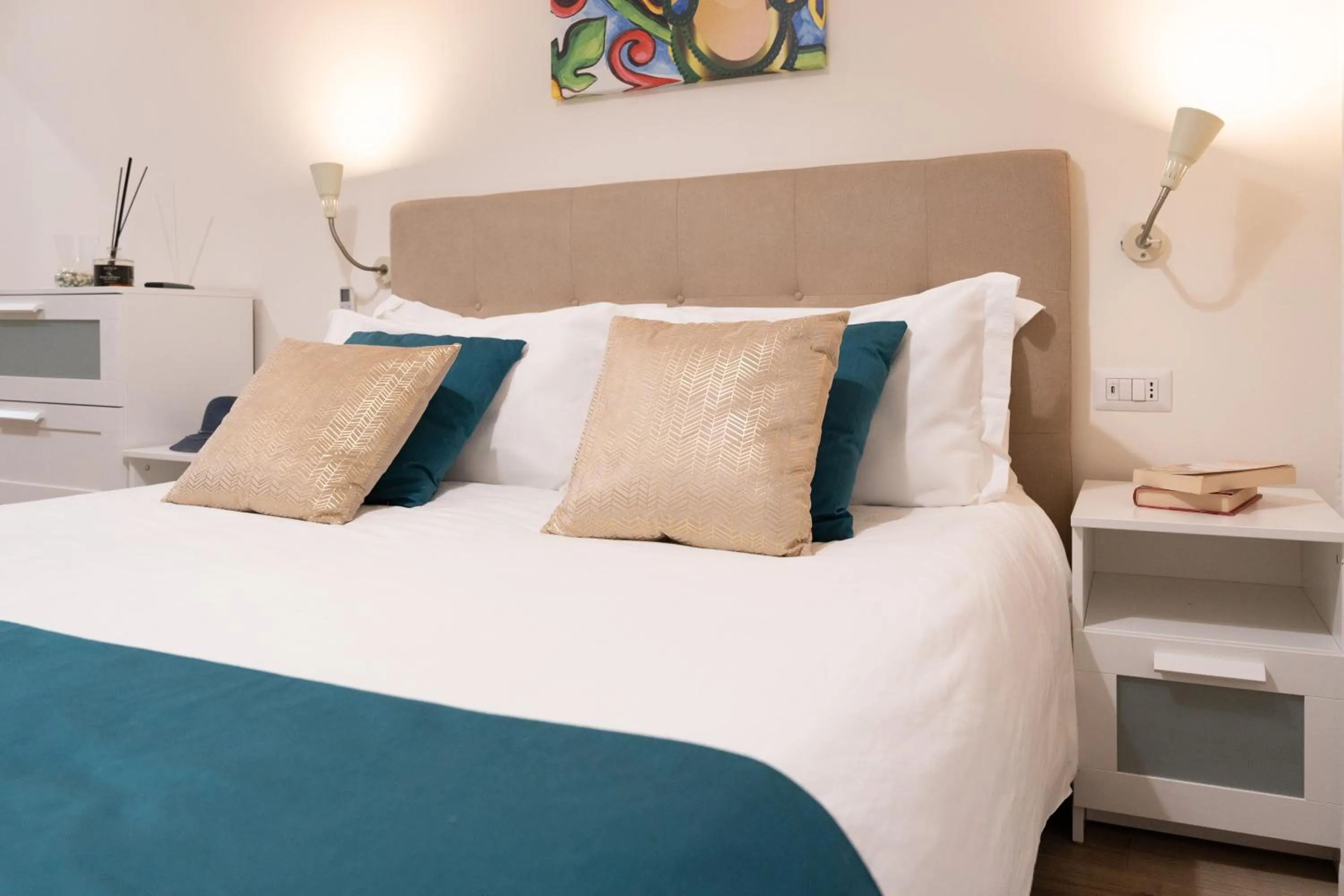 Bedroom, Bed in Nery Home Giardini Naxos