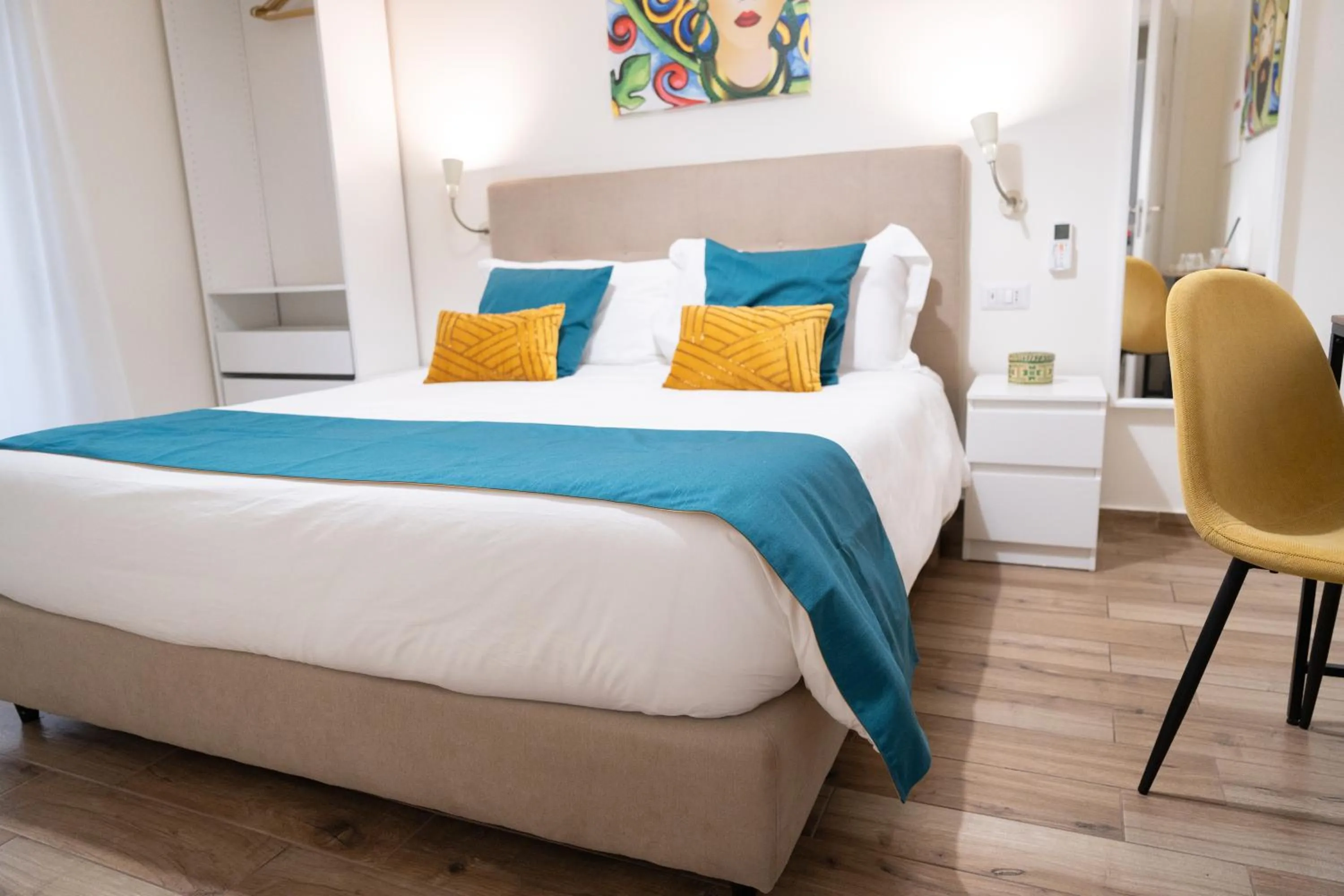 Bedroom, Bed in Nery Home Giardini Naxos