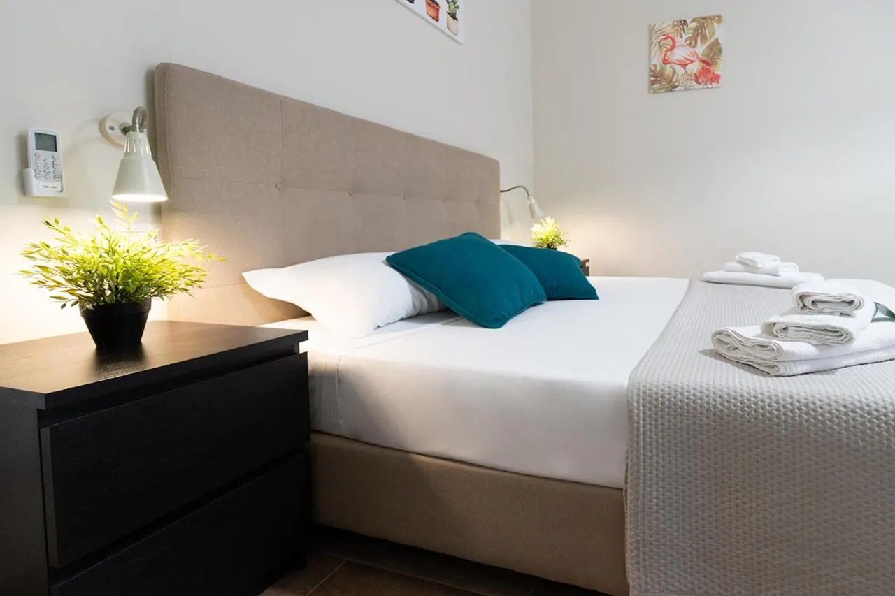 Bedroom, Bed in Khome Giardini Naxos