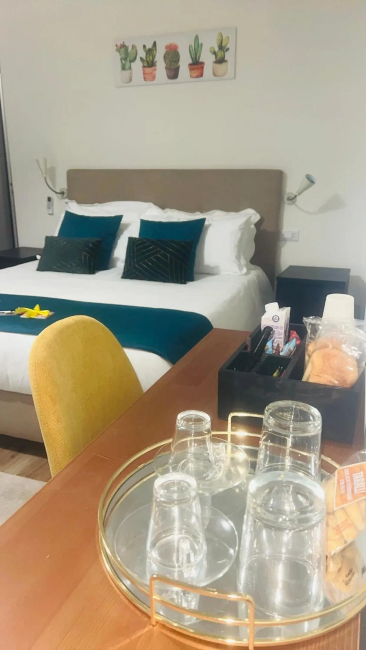 Bedroom, Bed in Khome Giardini Naxos