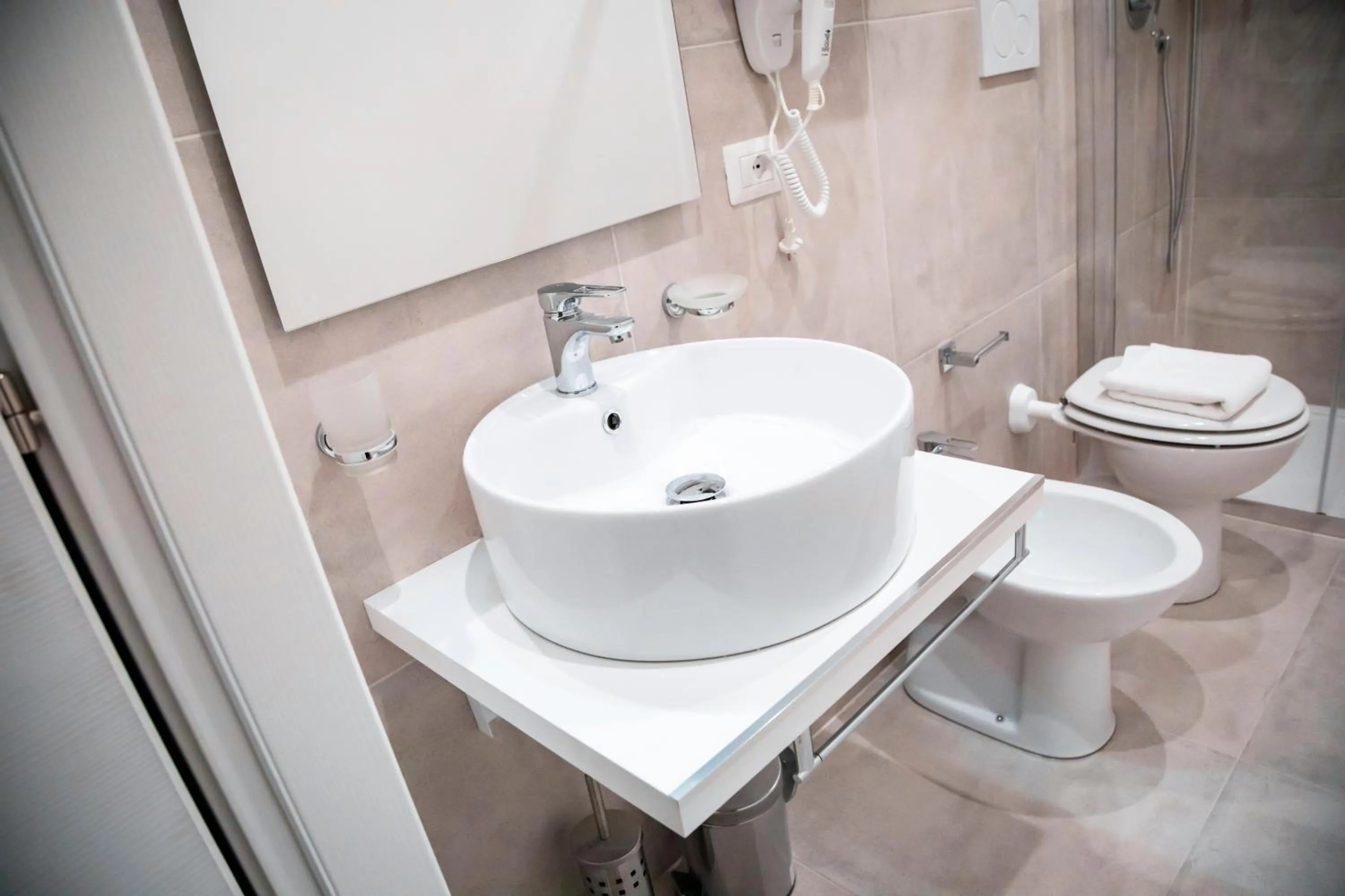 Bathroom in Khome Giardini Naxos