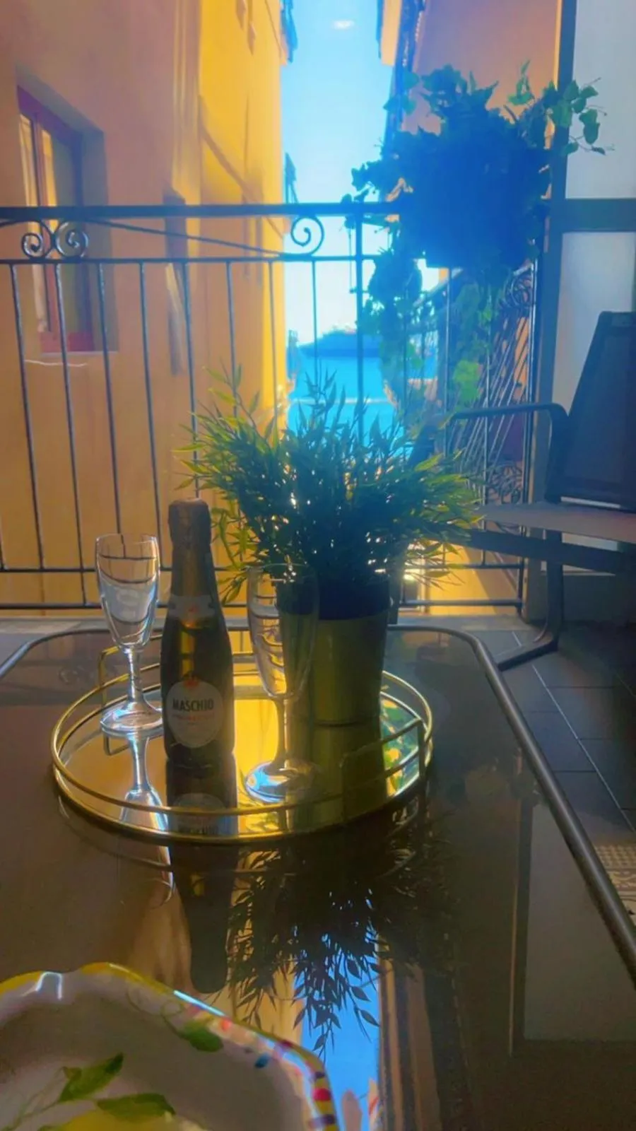 Balcony/Terrace in Khome Giardini Naxos