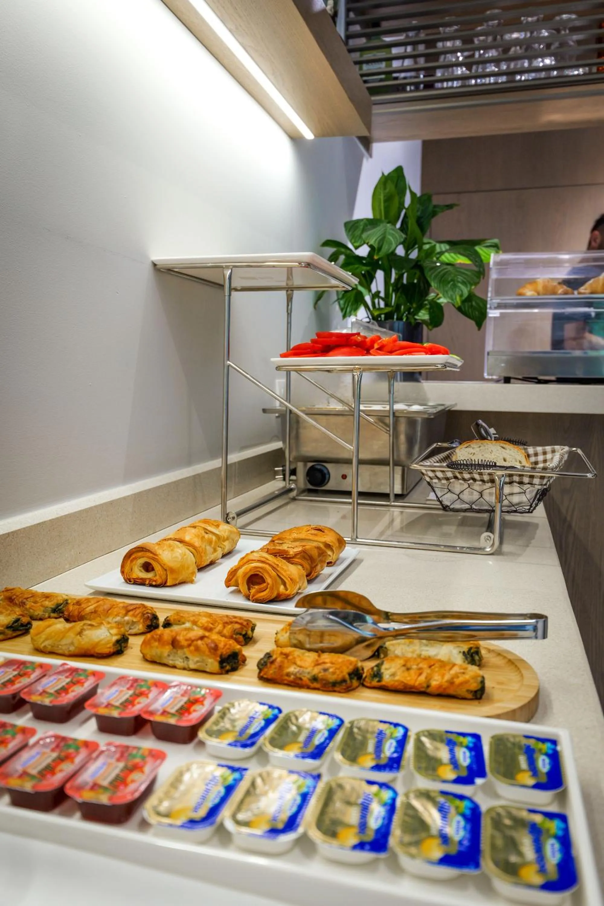 Kitchen or kitchenette in Hotel Central
