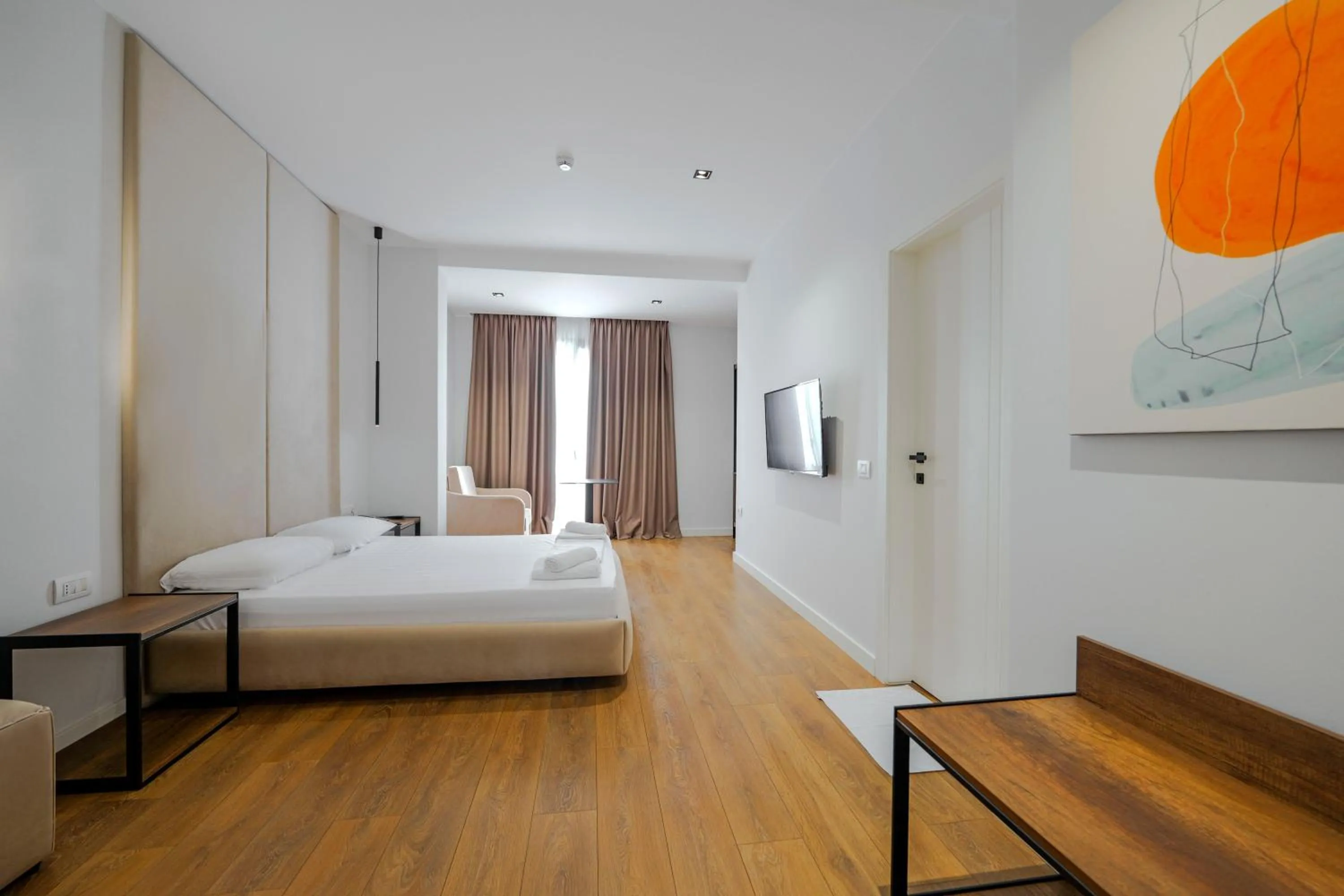 Bed in Hotel Central