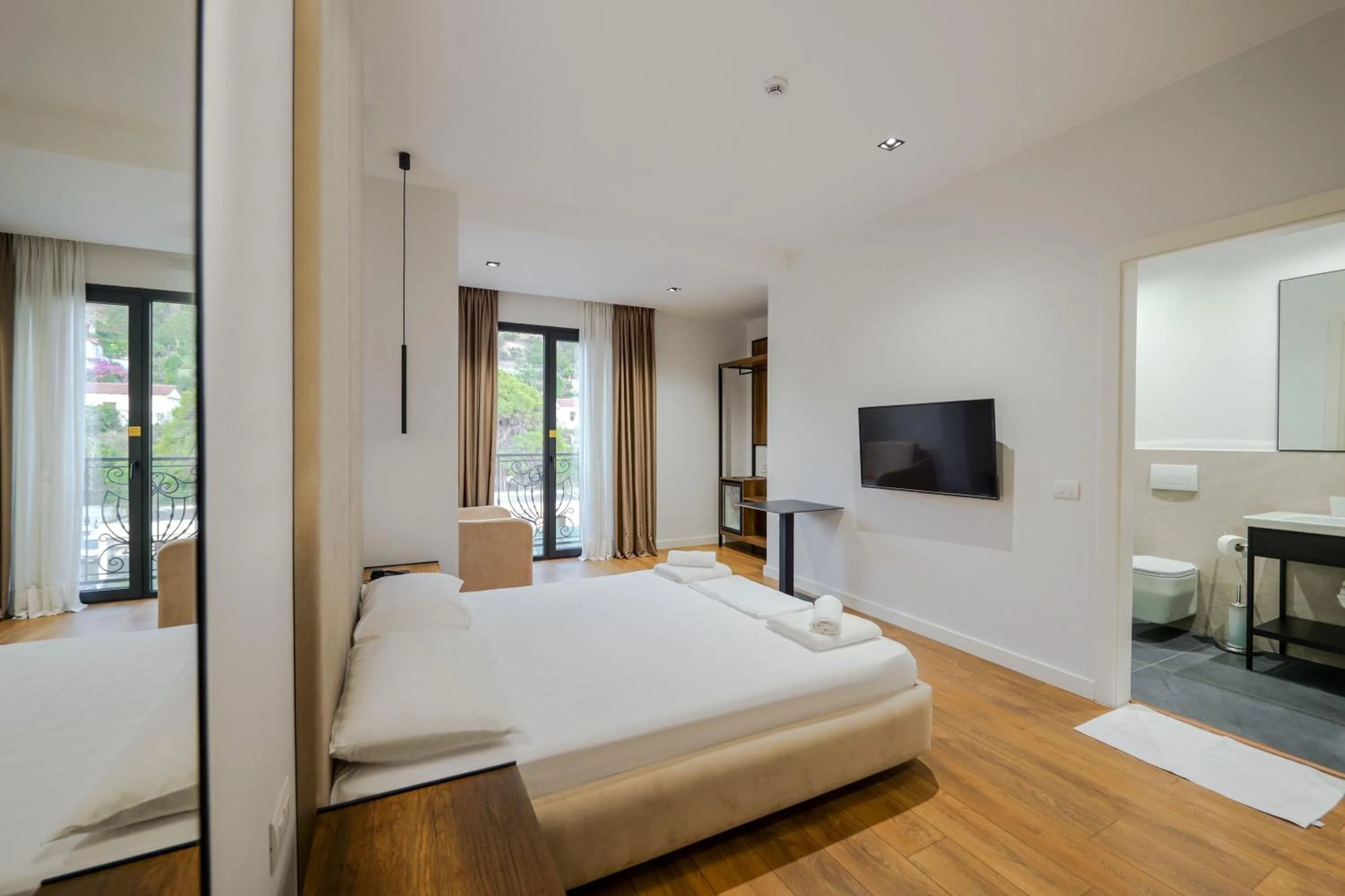 Bed in Hotel Central