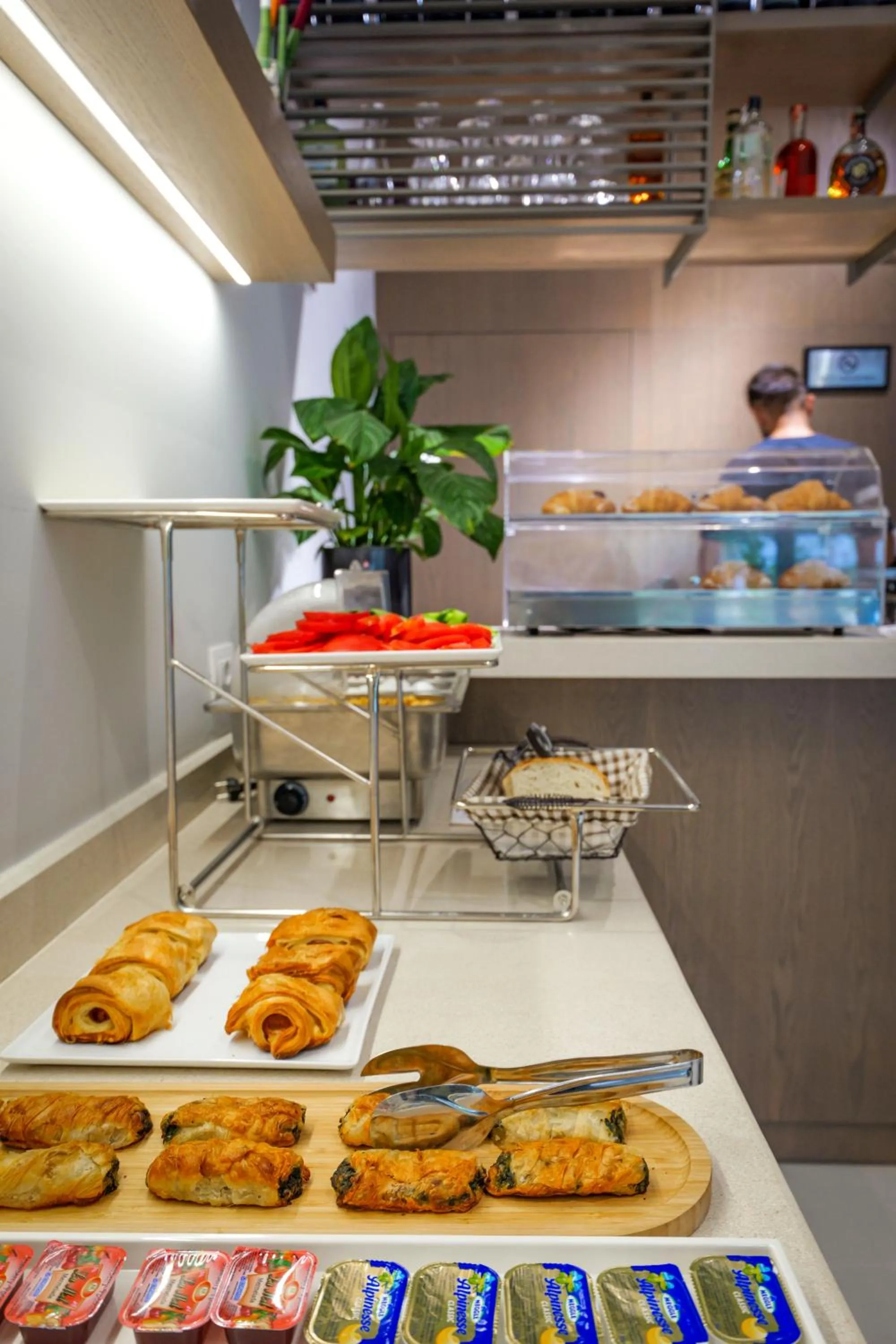 Kitchen or kitchenette in Hotel Central