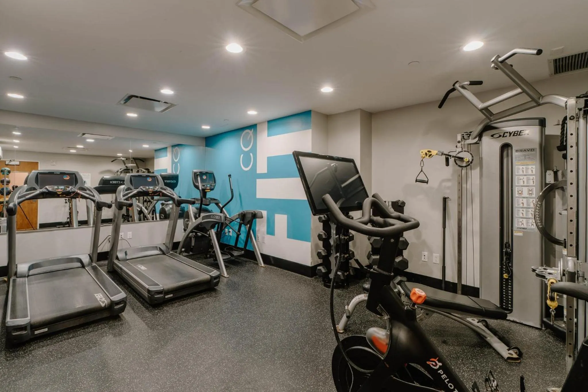 Fitness centre/facilities in Club Quarters Hotel Grand Central, New York