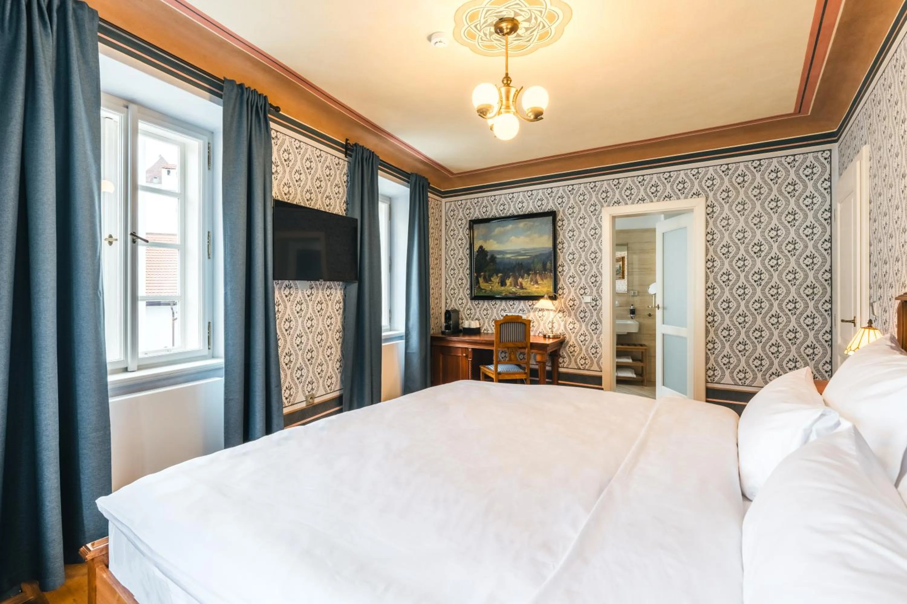 Bed in Hotel Latrán