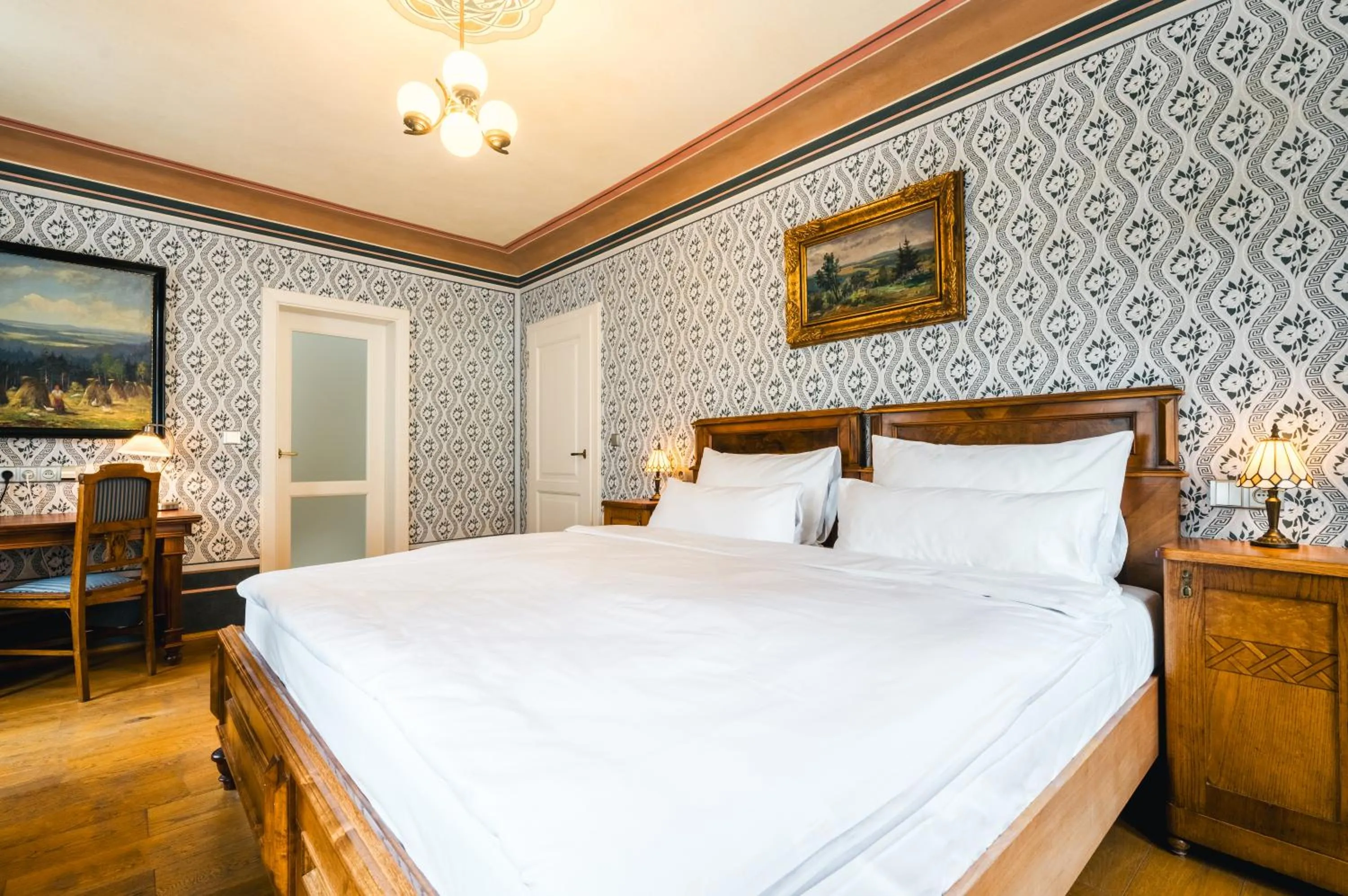 Bed in Hotel Latrán