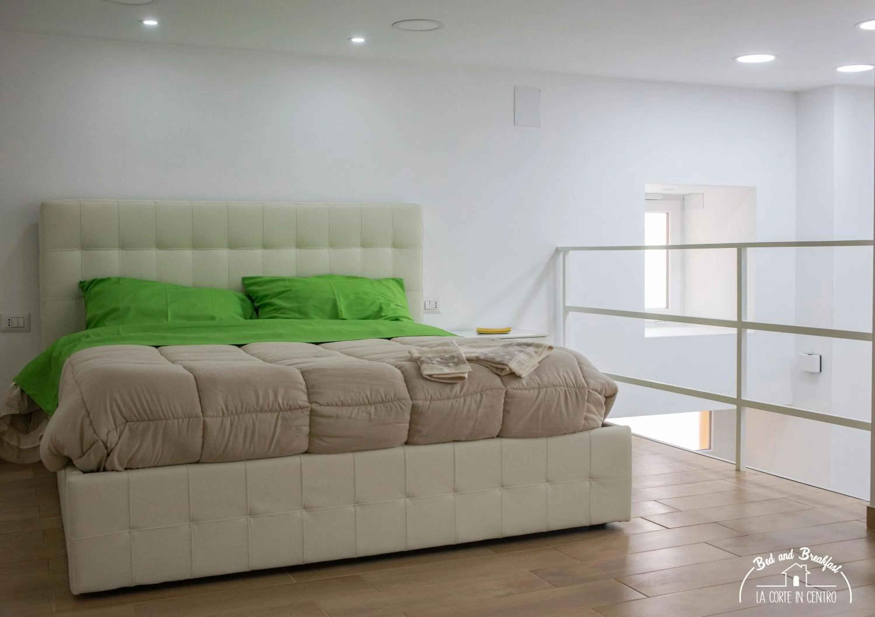 Bed in b&b la corte in centro