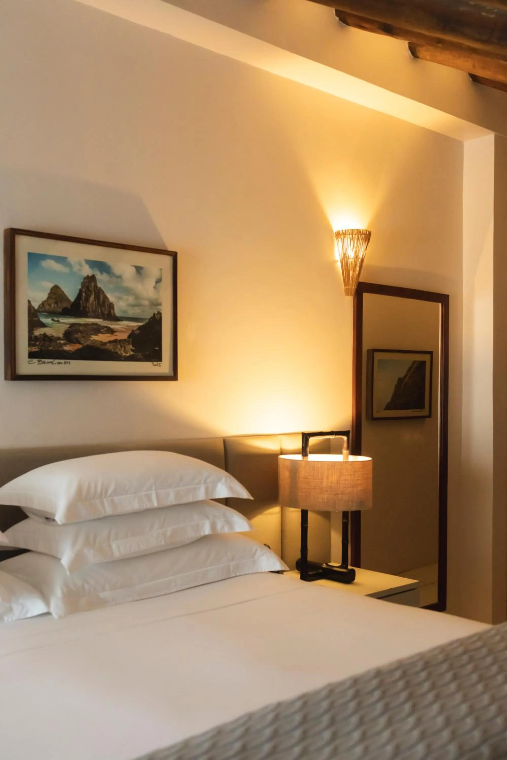 Bed in Pousada Maravilha