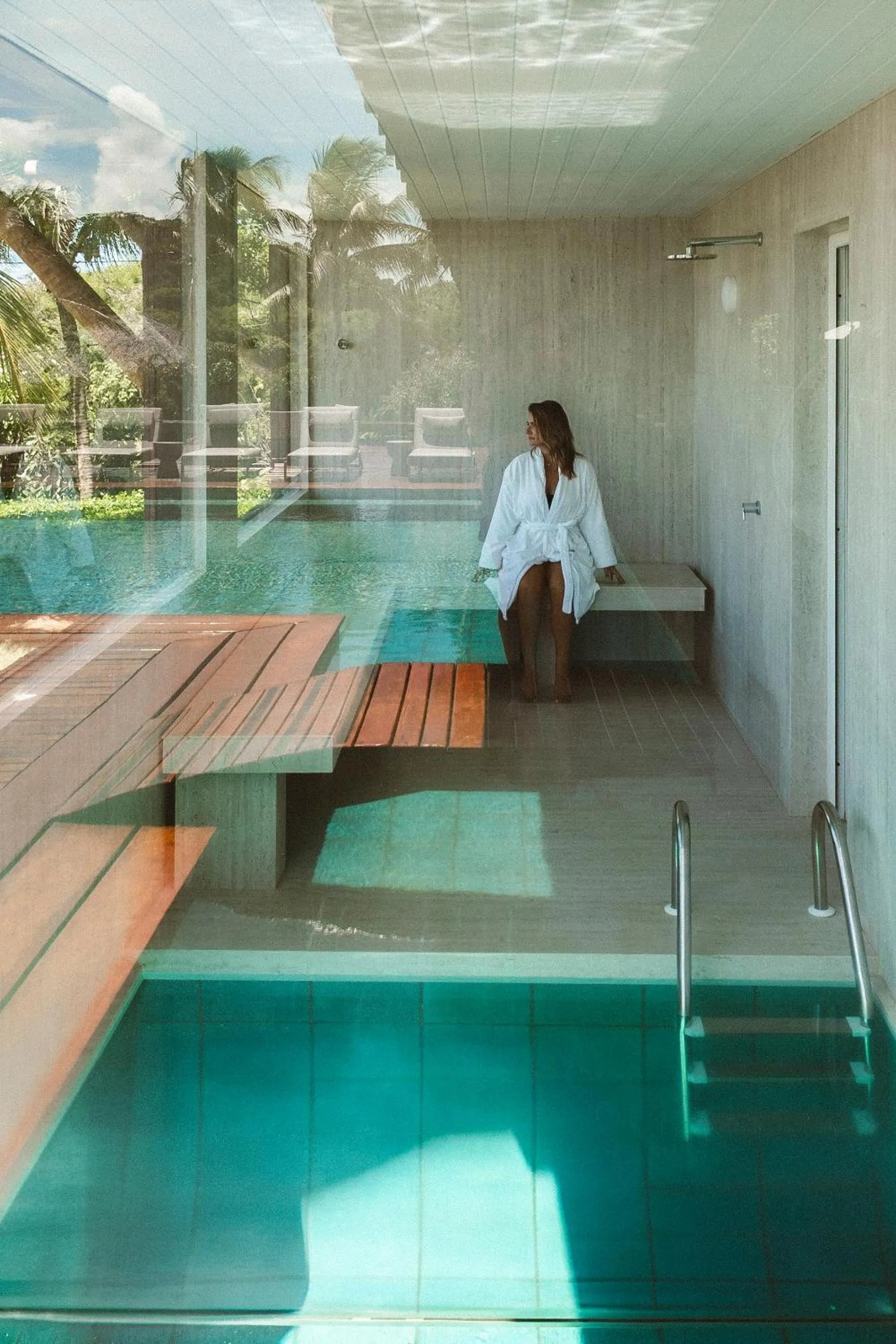 Sauna in Pousada Maravilha