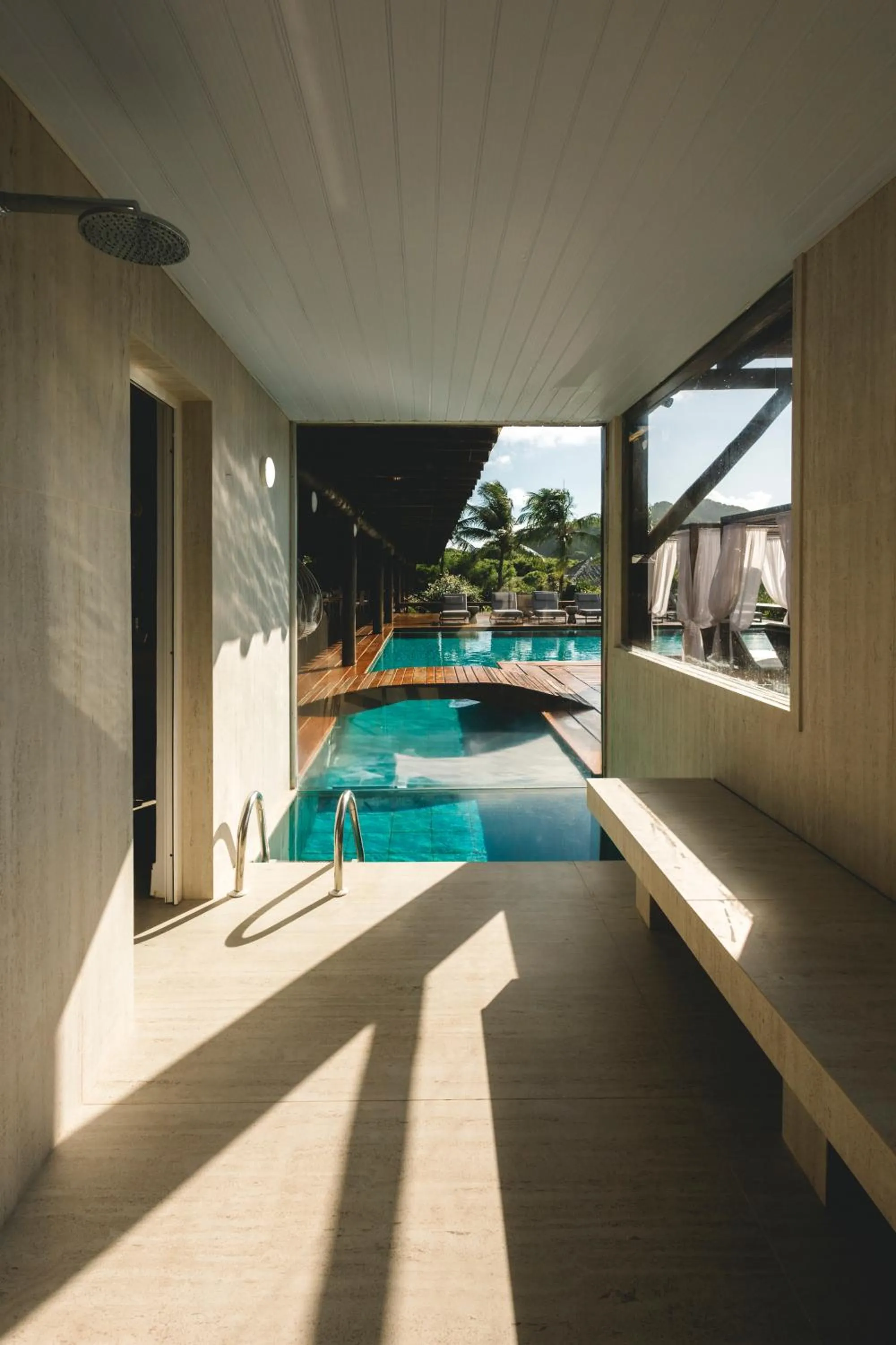 Sauna in Pousada Maravilha