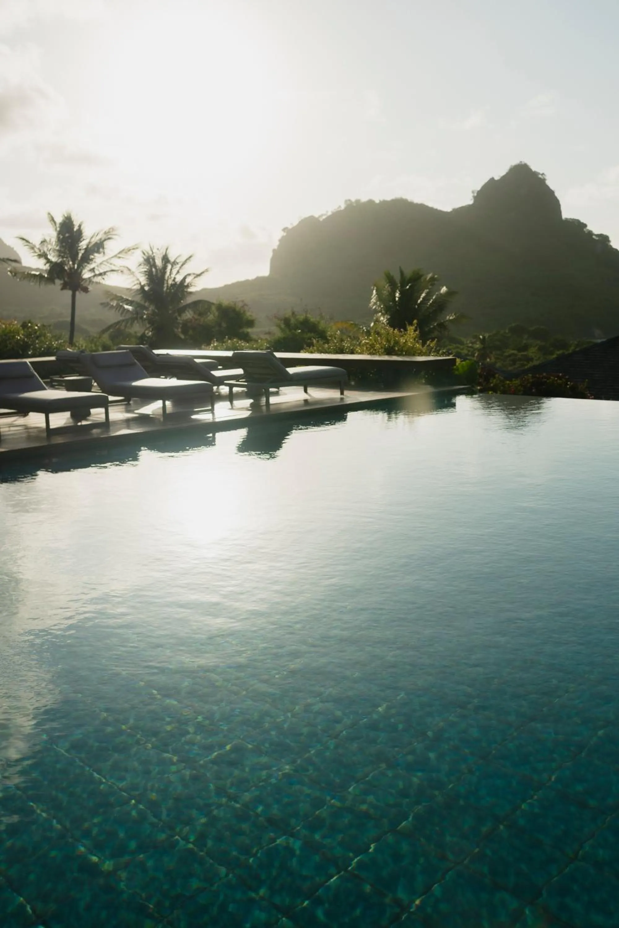 Swimming pool in Pousada Maravilha