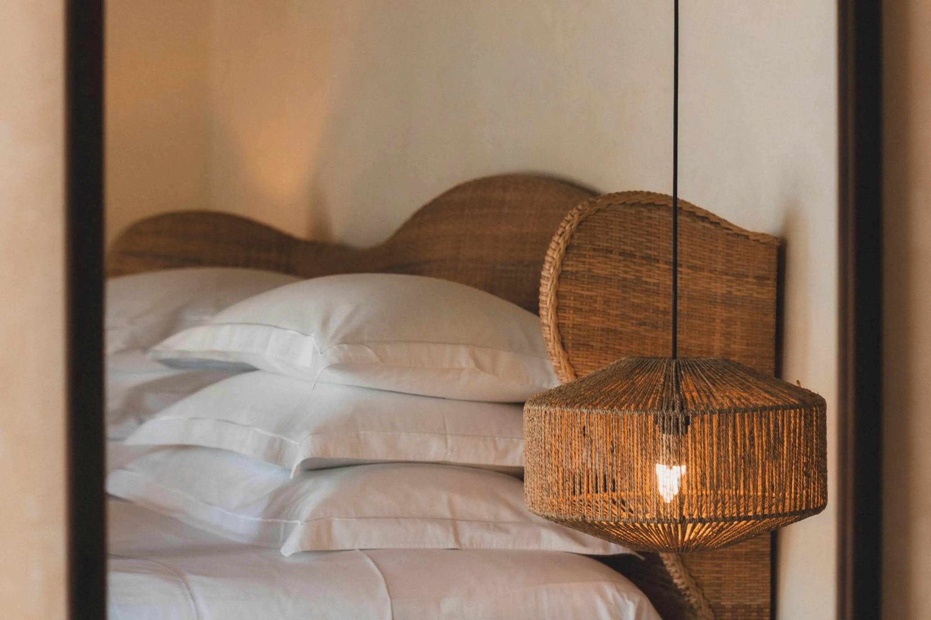 Bed in Pousada Maravilha