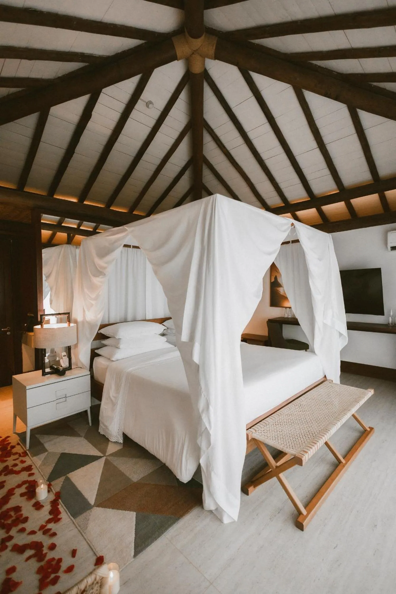 Bed in Pousada Maravilha