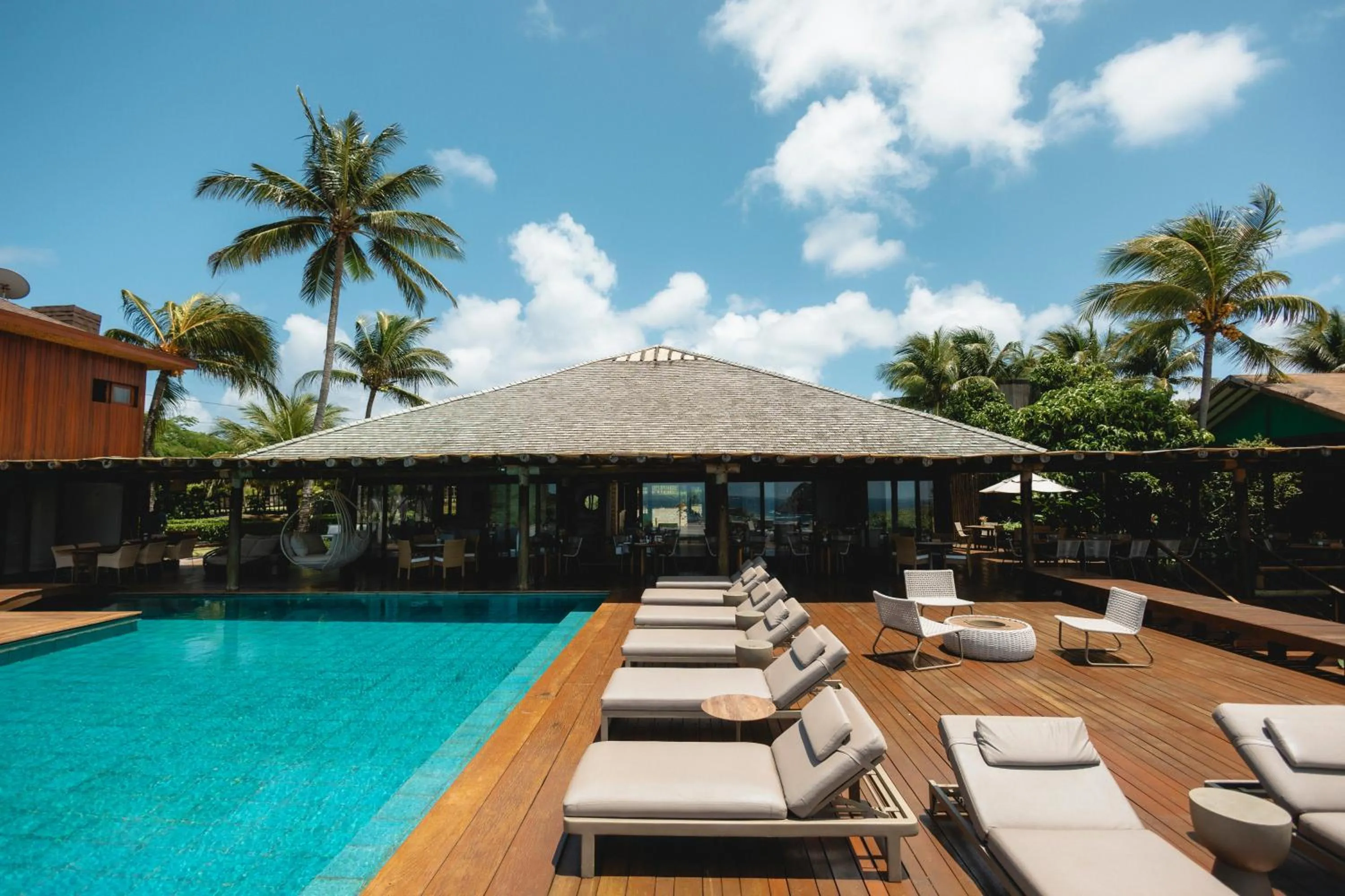 Swimming pool in Pousada Maravilha