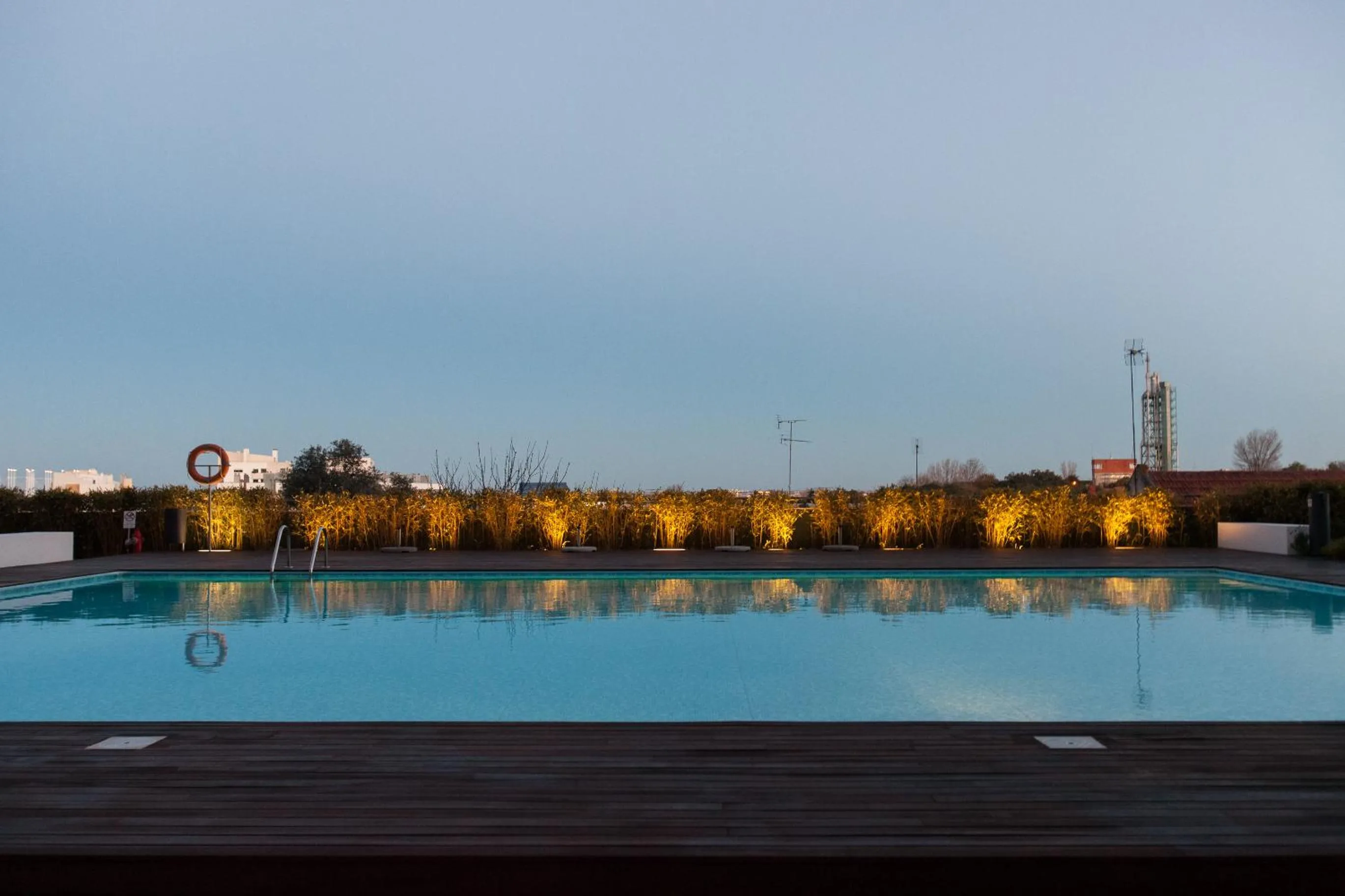 Swimming pool in Charming Apartment with Balcony & Pool